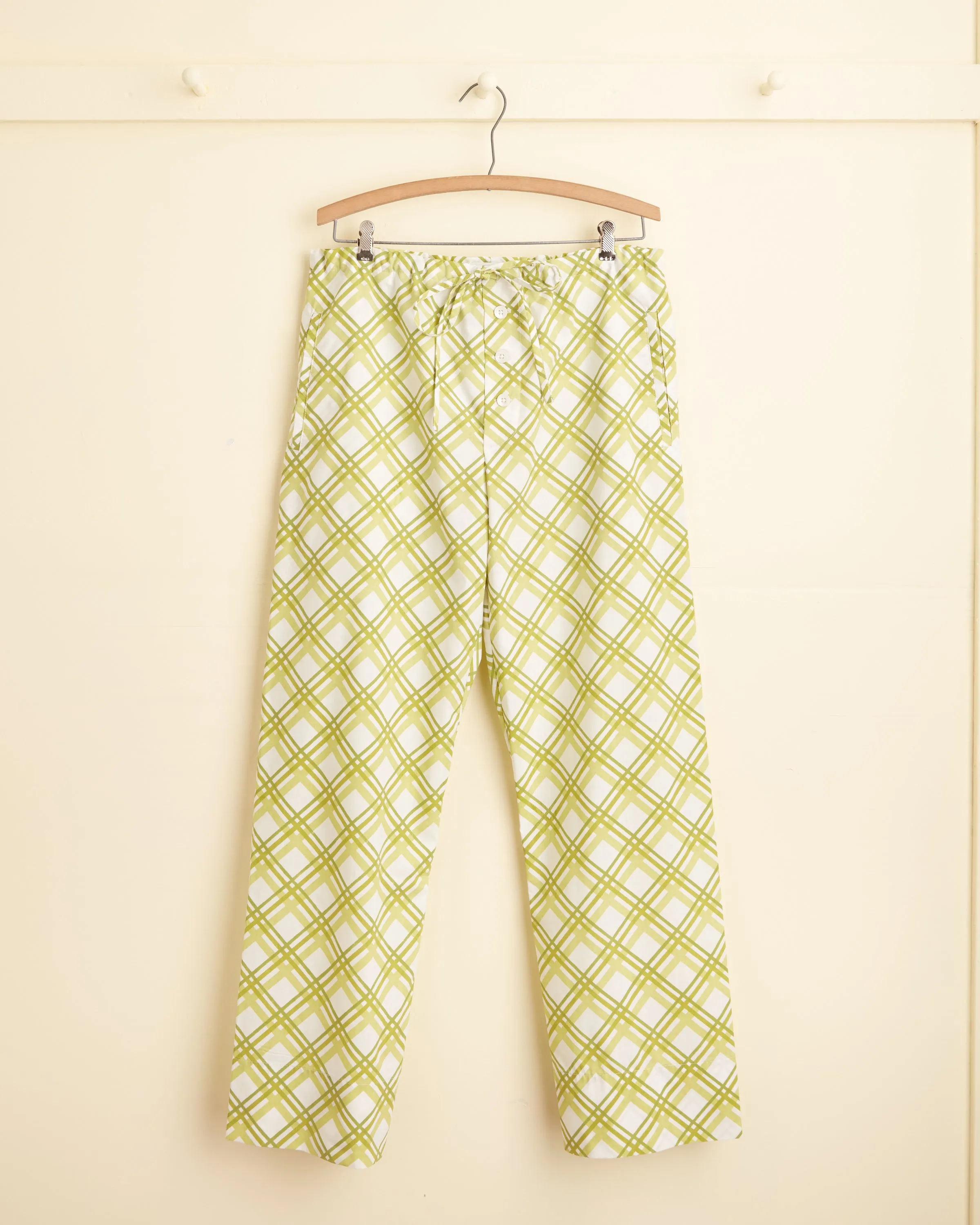 Greenskeeper Plaid Pajama Pants sold by BODE