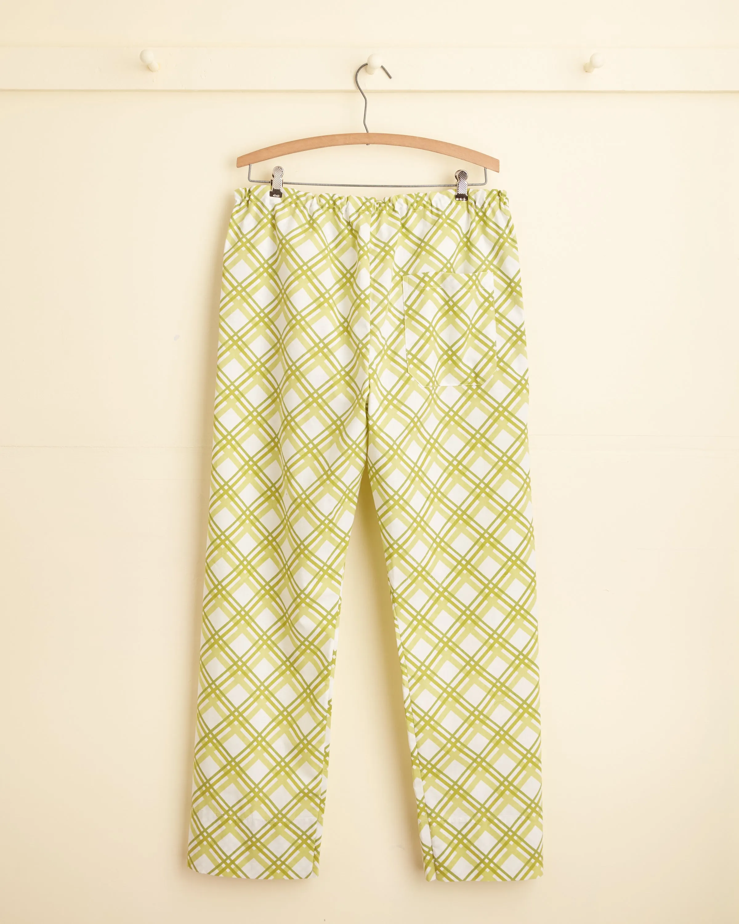 Greenskeeper Plaid Pajama Pants sold by BODE product image thumbnail 3