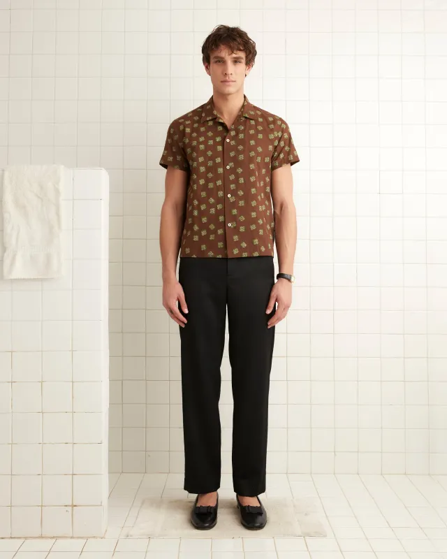 Hop Tree Short Sleeve Shirt sold by BODE