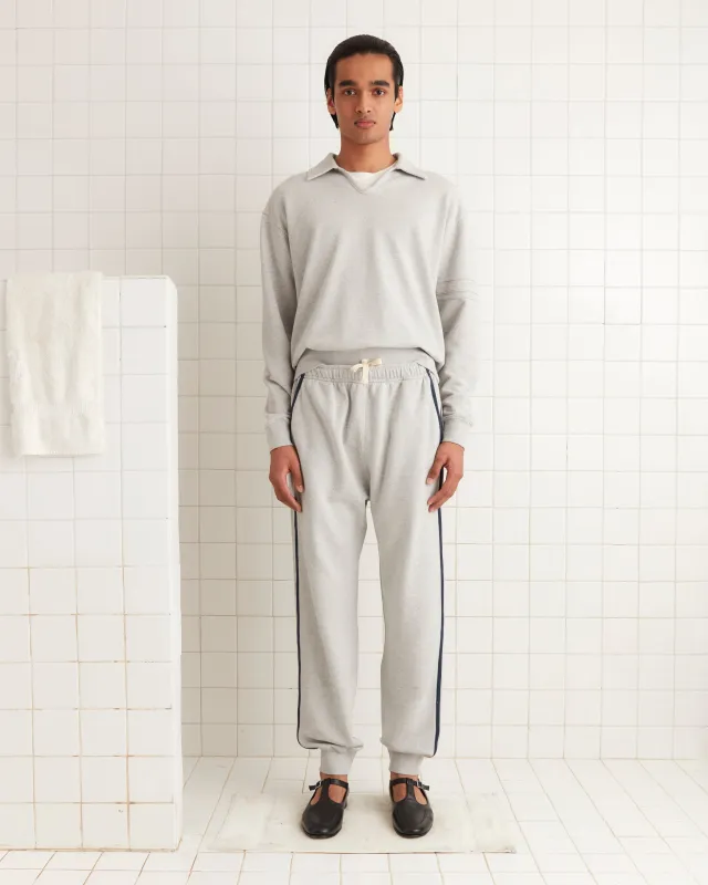 Crew Joggers - Heathered Grey sold by BODE