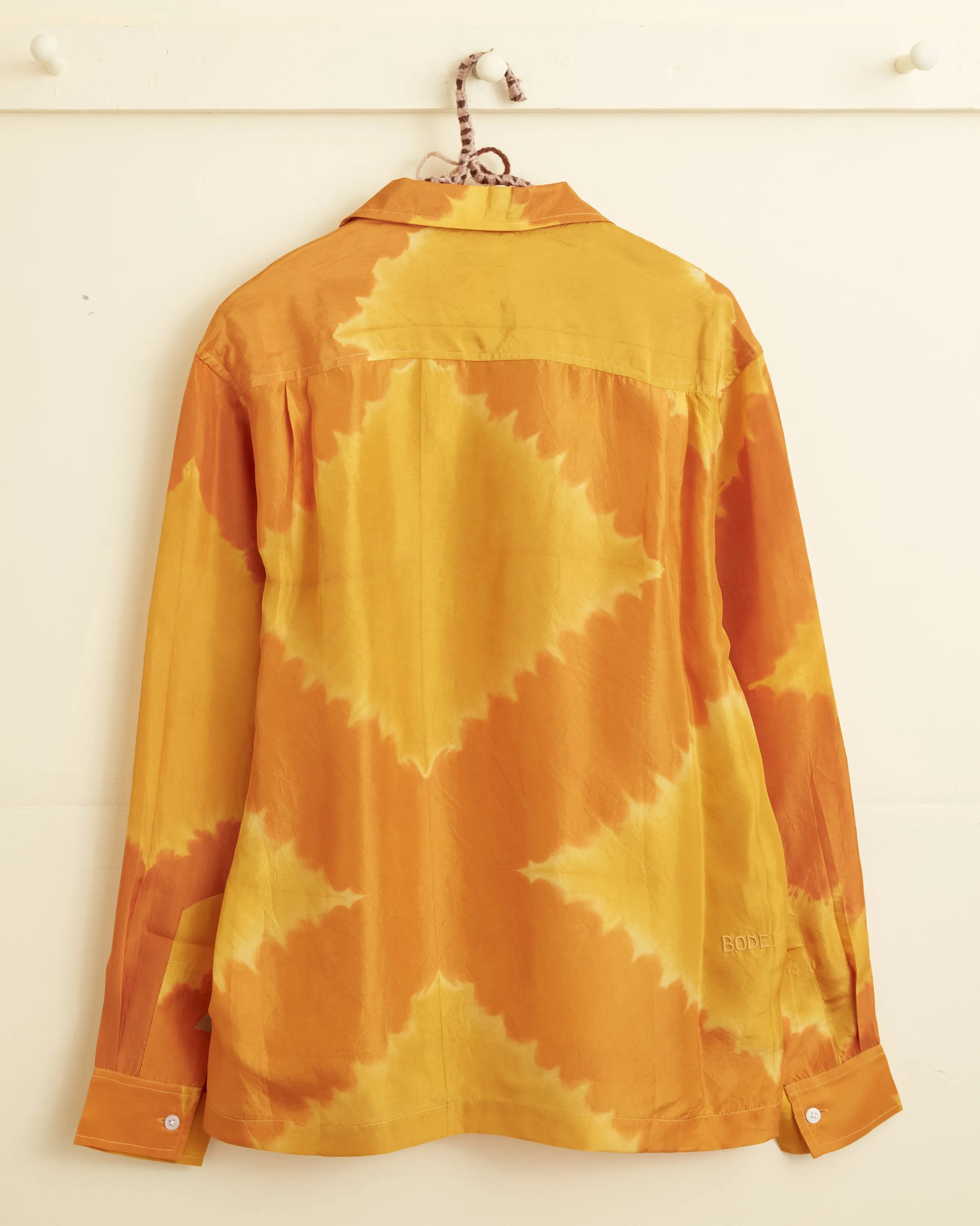 Lehariya Dye Long Sleeve Shirt sold by BODE product image thumbnail 3