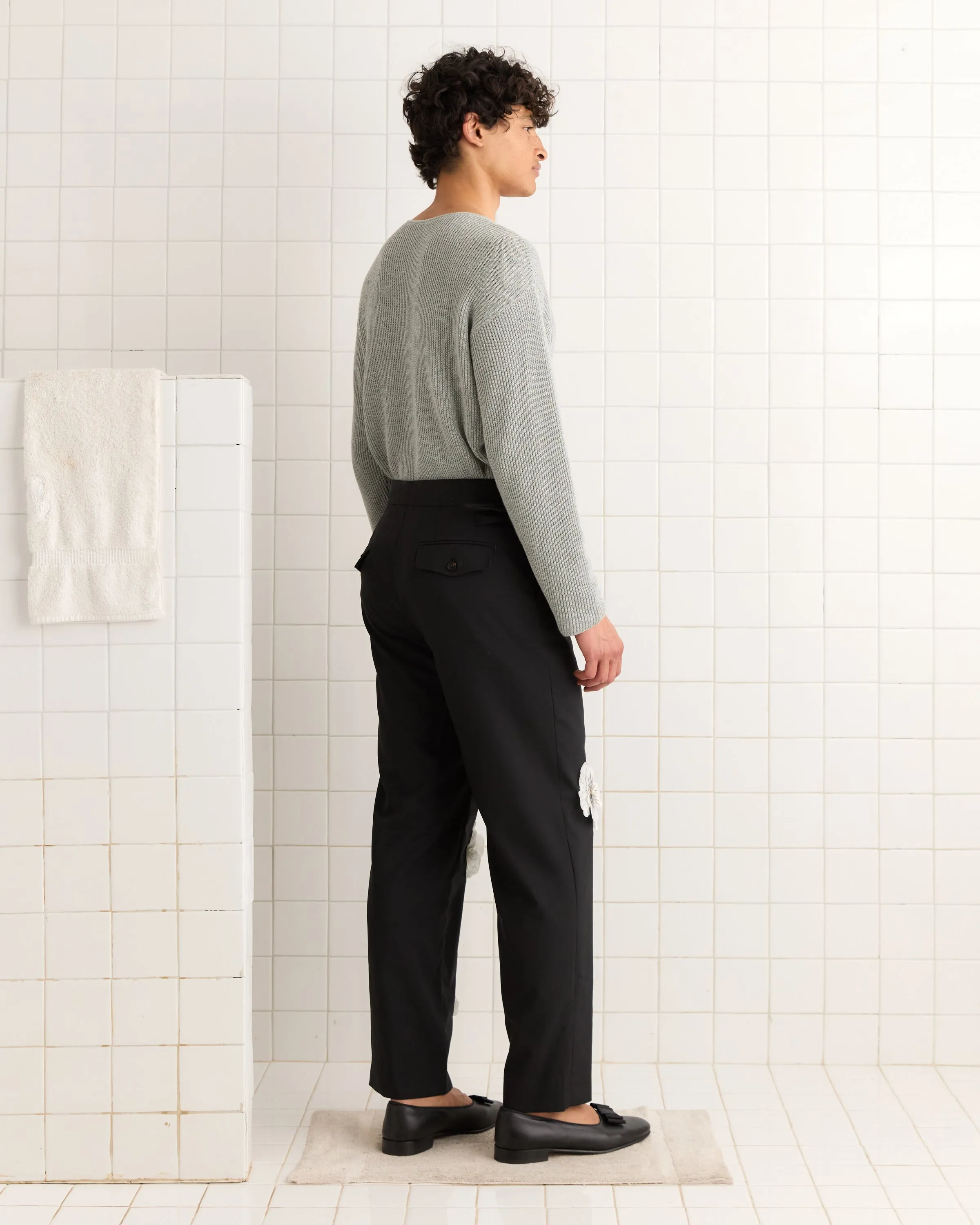 Tropical Wool Pansy Trousers sold by BODE product image thumbnail 3