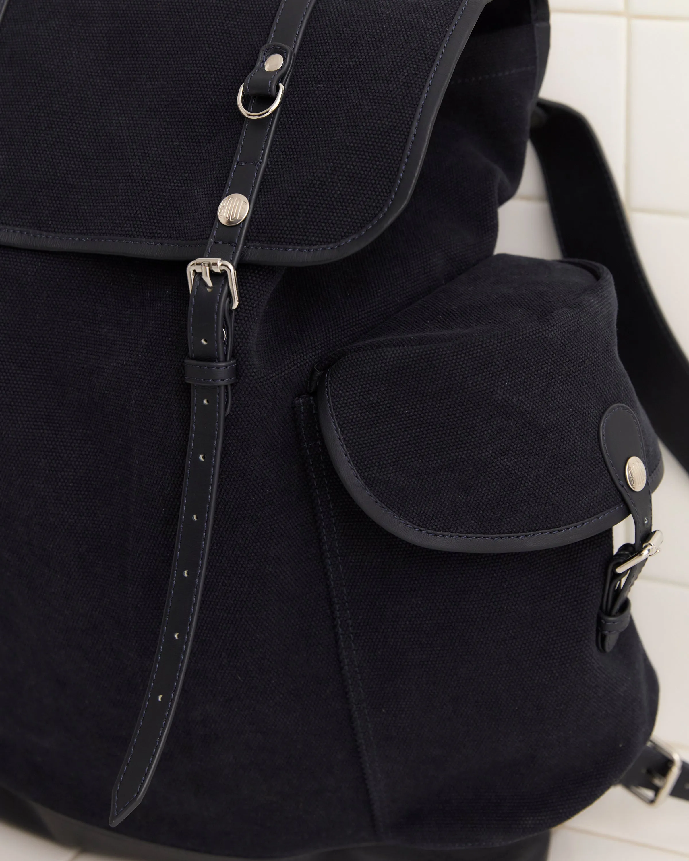 Canvas Rucksack - Black sold by BODE product image thumbnail 3
