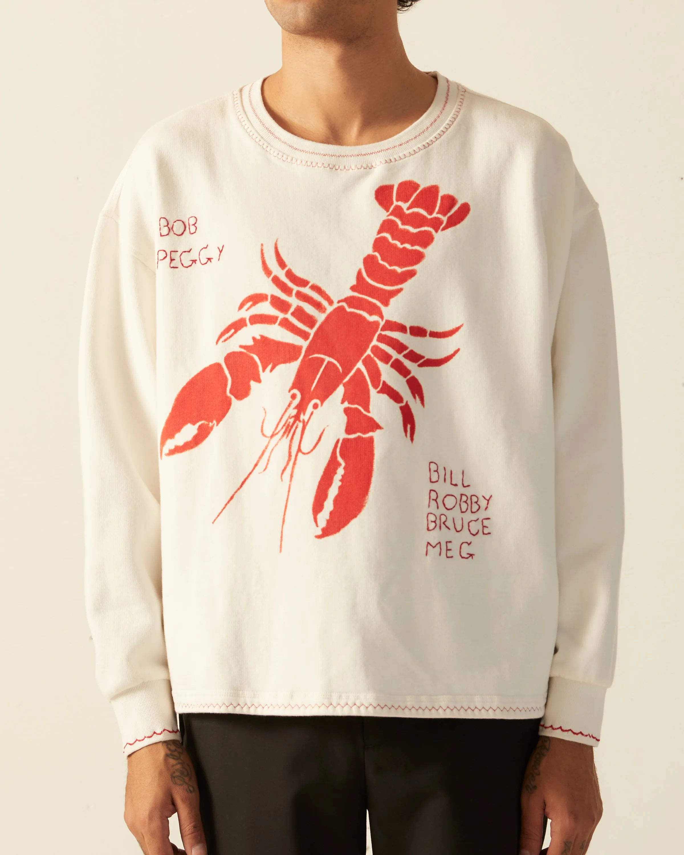 Lobster Bake Sweatshirt sold by BODE product image thumbnail 2