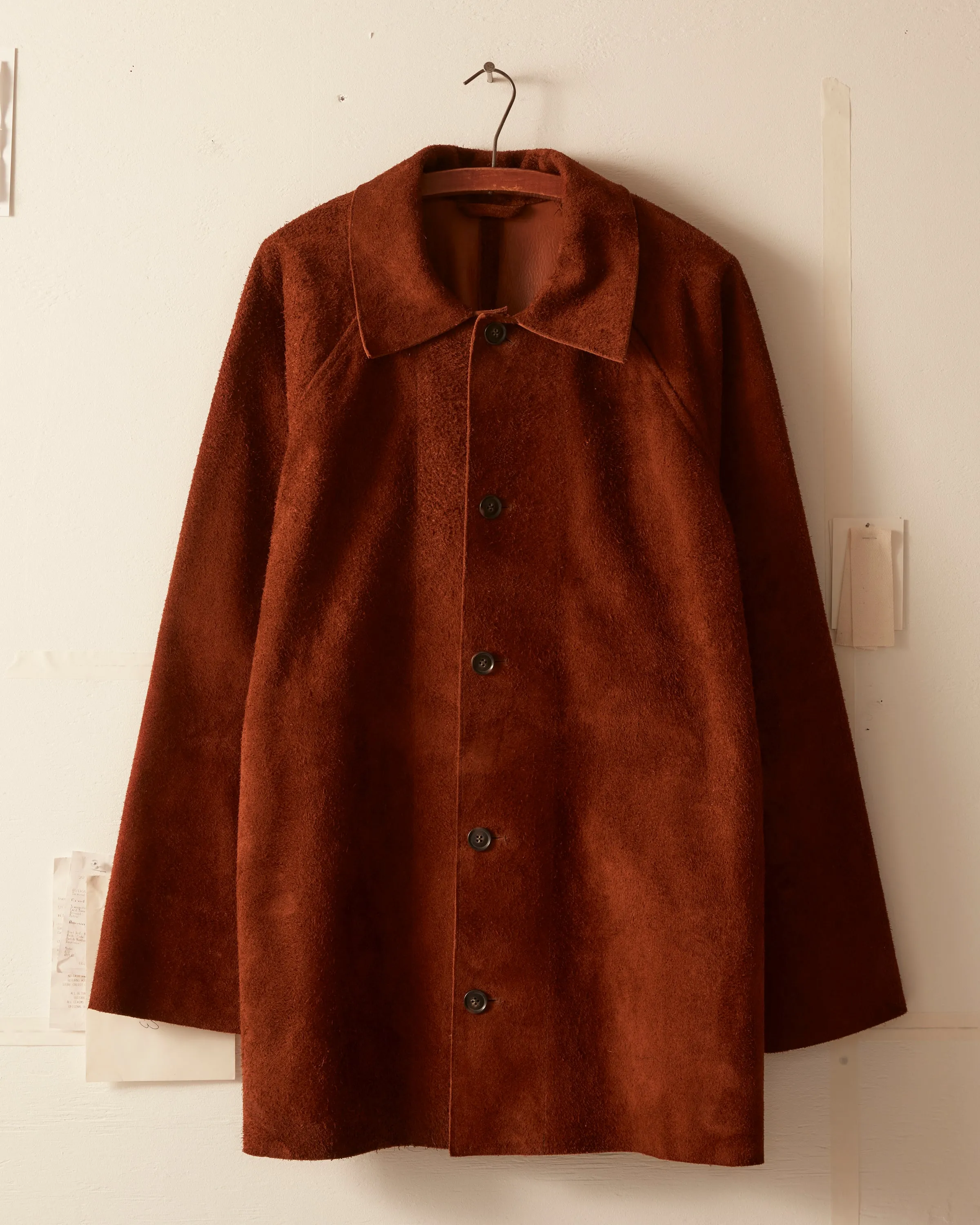 Suede Car Coat sold by BODE