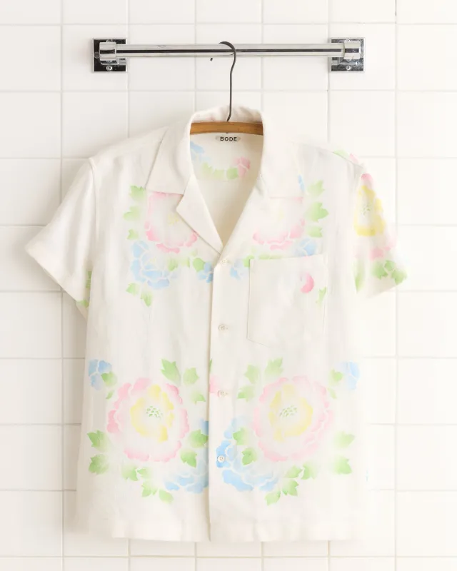 Garden Stencil Shirt - S sold by BODE