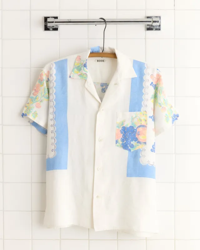 Grapevine Short Sleeve Shirt- XS/S sold by BODE