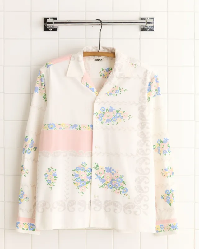 Pastel Garland Shirt - S/M sold by BODE