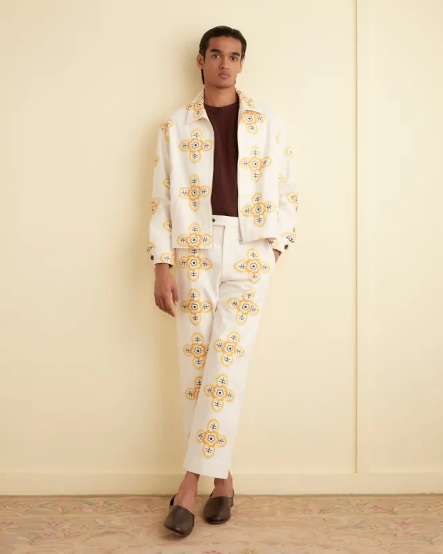 Embroidered Buttercup Jacket sold by BODE