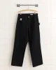 Twill Knolly Brook Trousers - Black sold by BODE