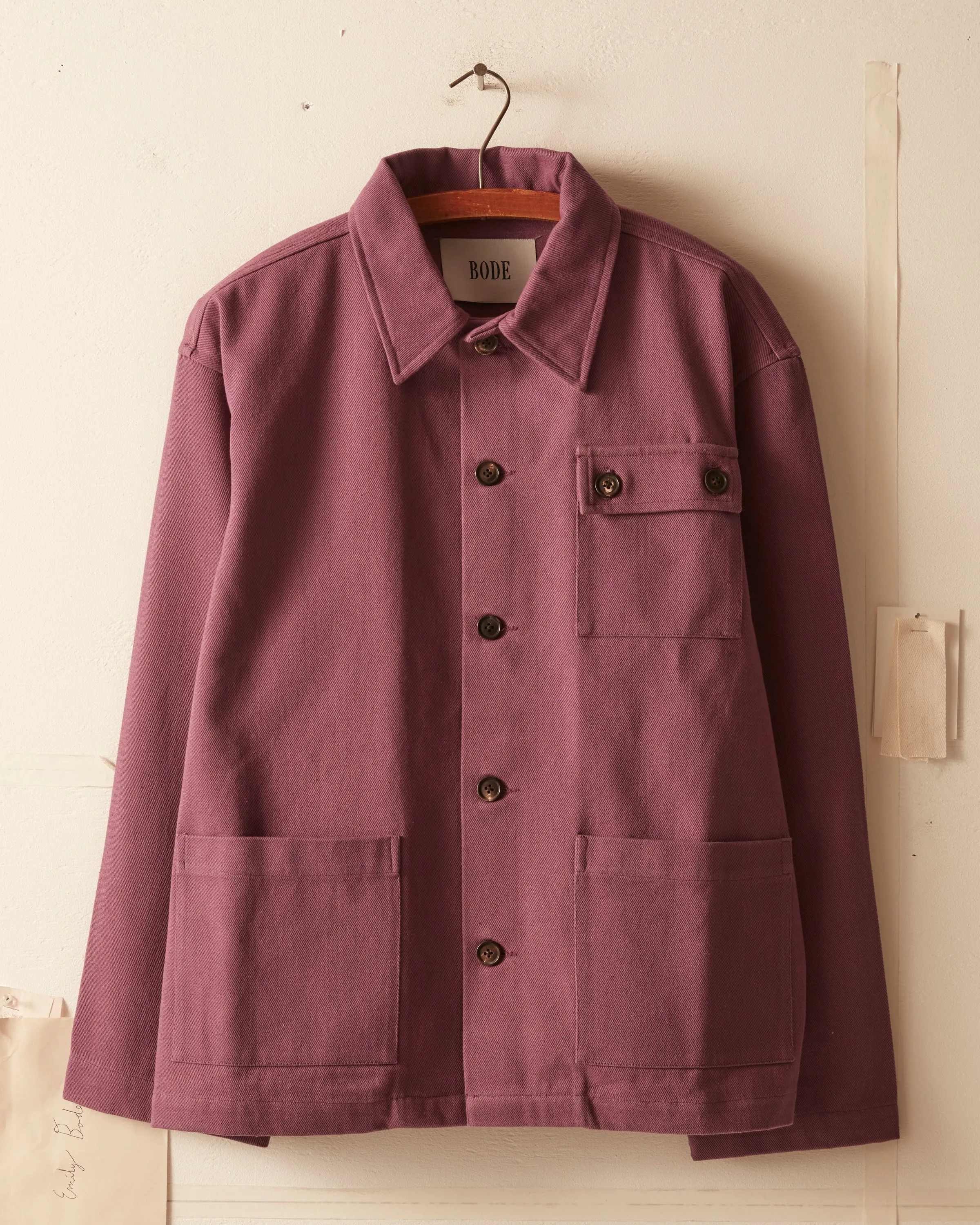 Twill Standard Workwear Jacket sold by BODE