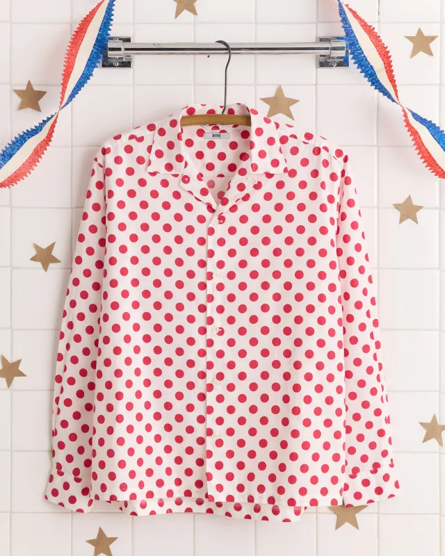 Polka Dot Diner Shirt - M/L sold by BODE