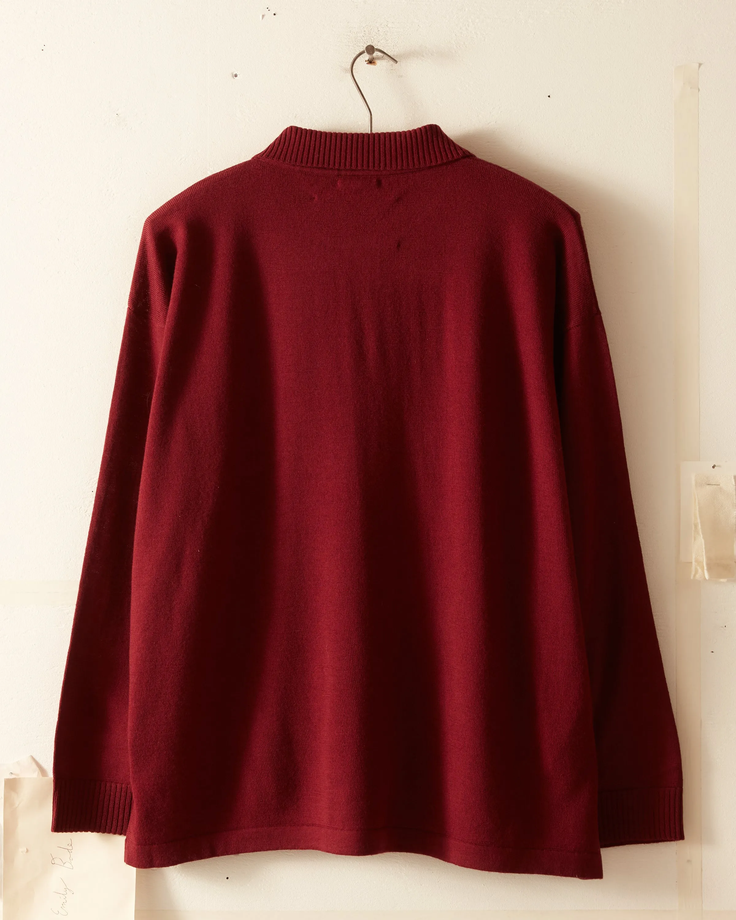 Solid Cycling Polo - Maroon sold by BODE product image thumbnail 5