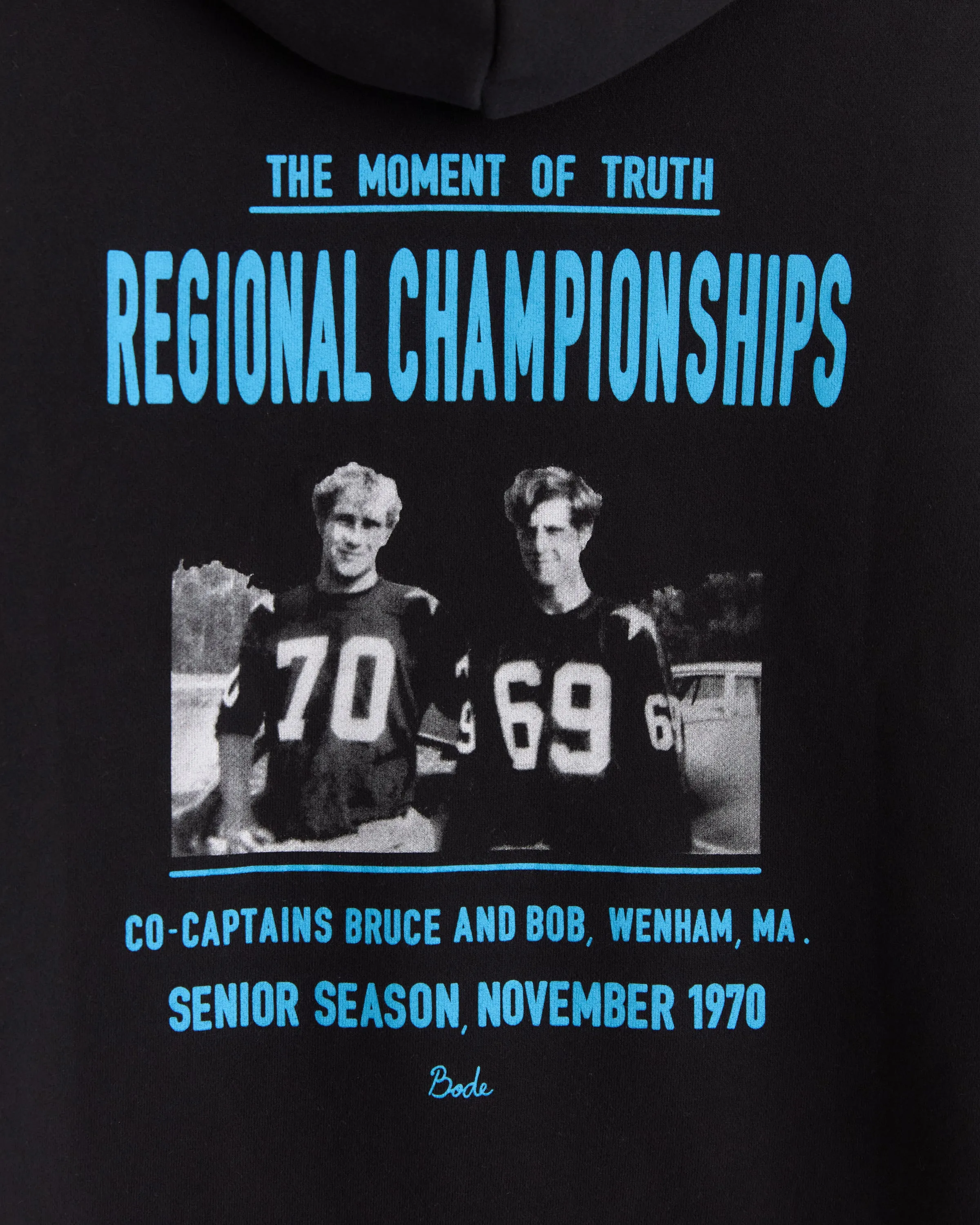 Regionals Hoodie - Black sold by BODE product image thumbnail 2