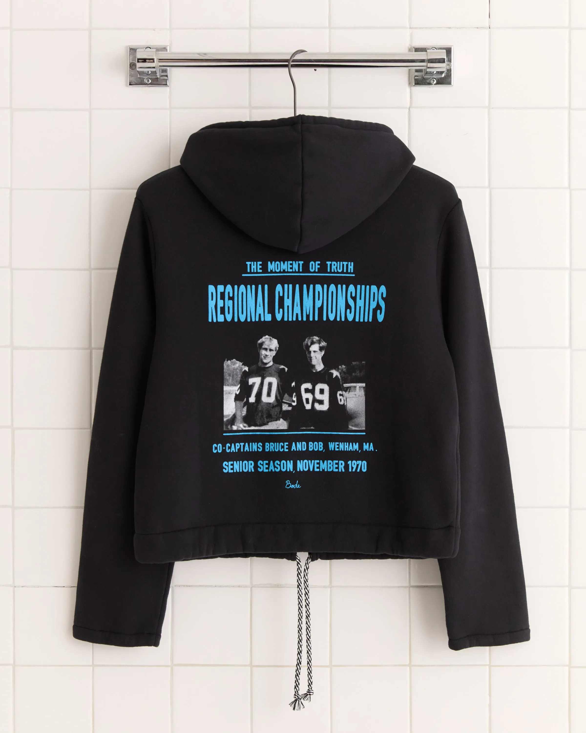 Regionals Hoodie - Black sold by BODE product image thumbnail 3