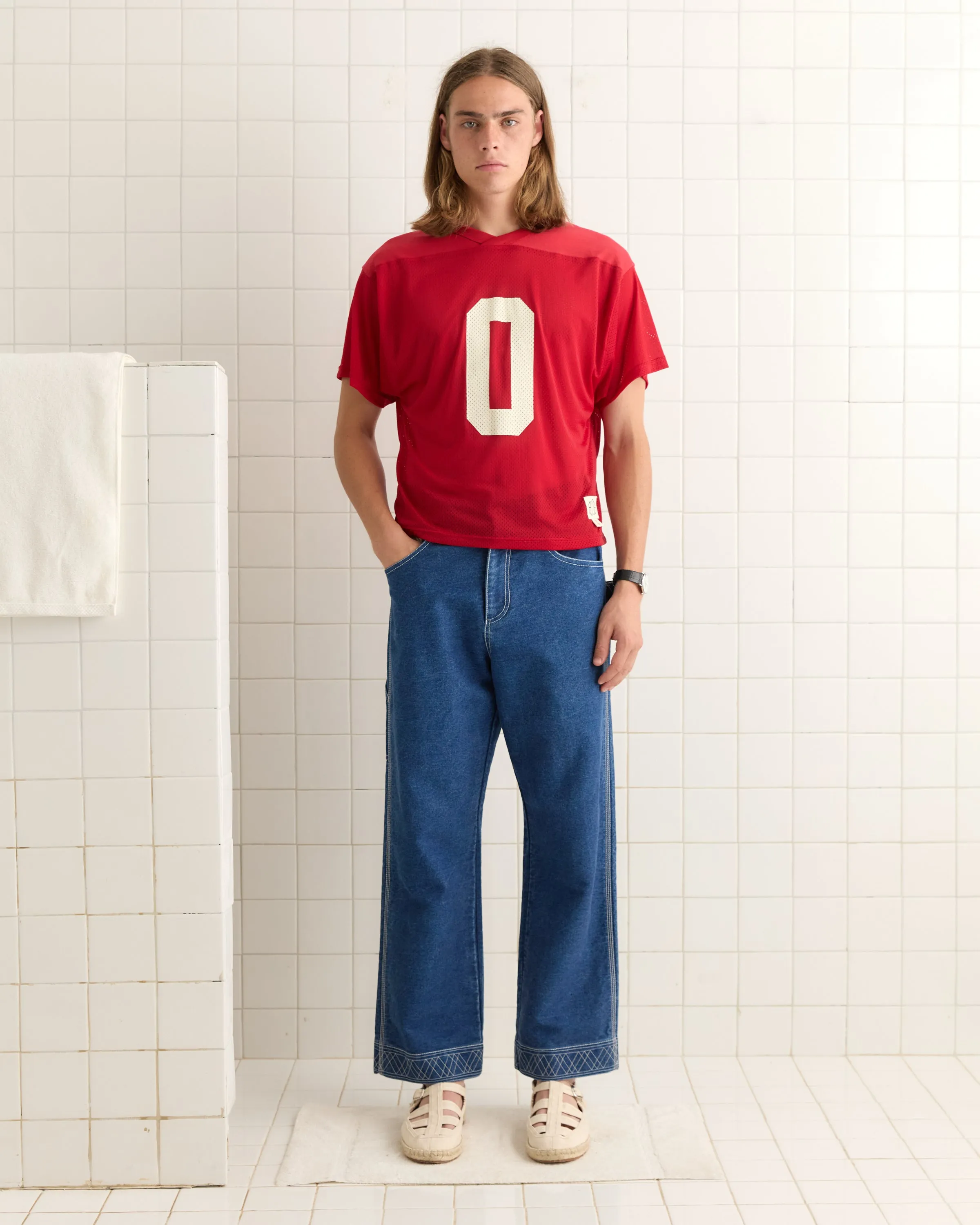 Scrimmage Jersey - Red sold by BODE product image thumbnail 2