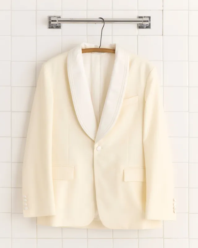 Meringue Shawl Collar Tuxedo Jacket sold by BODE