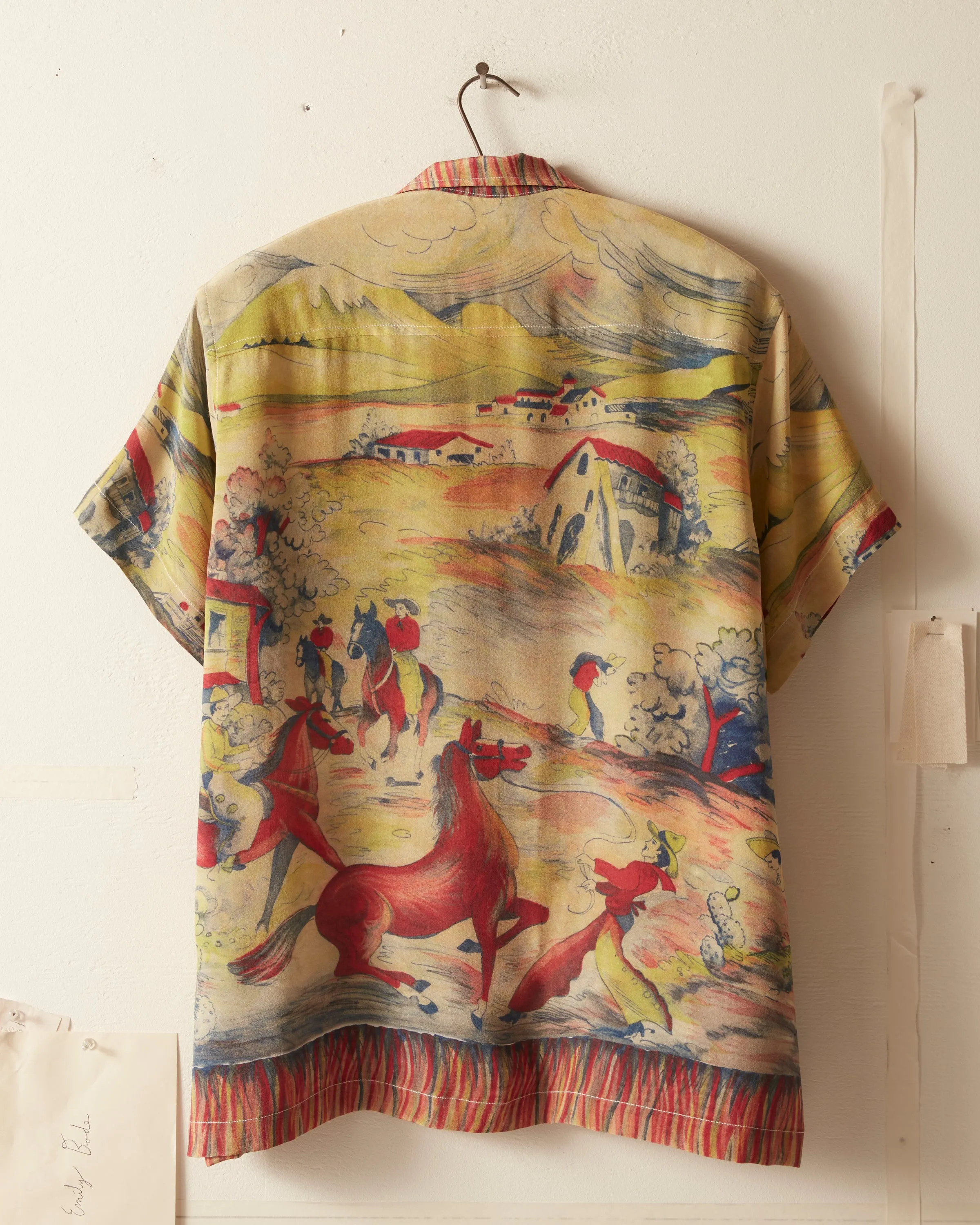 Pampa Pony Short Sleeve Shirt sold by BODE product image thumbnail 5
