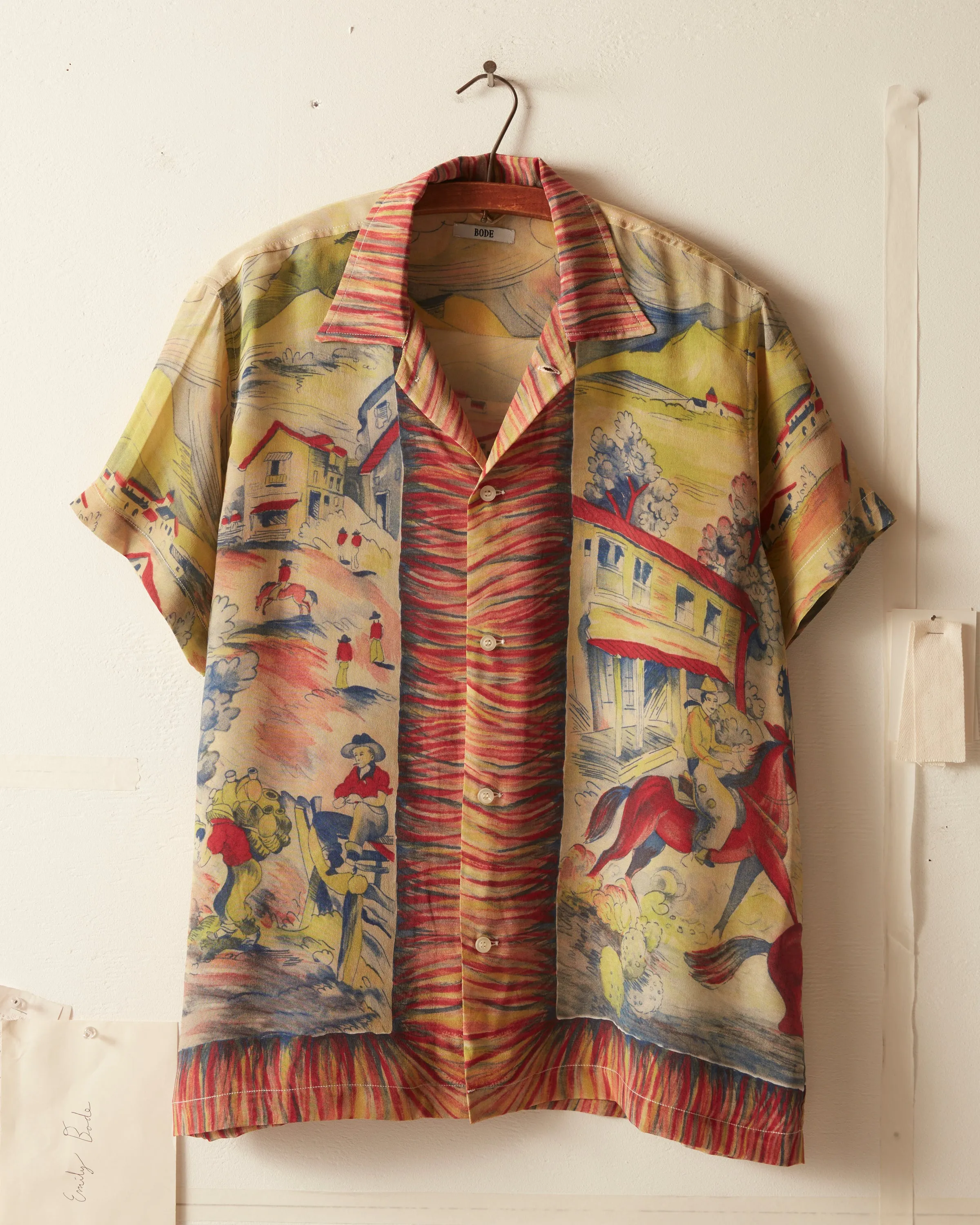 Pampa Pony Short Sleeve Shirt sold by BODE product image thumbnail 2