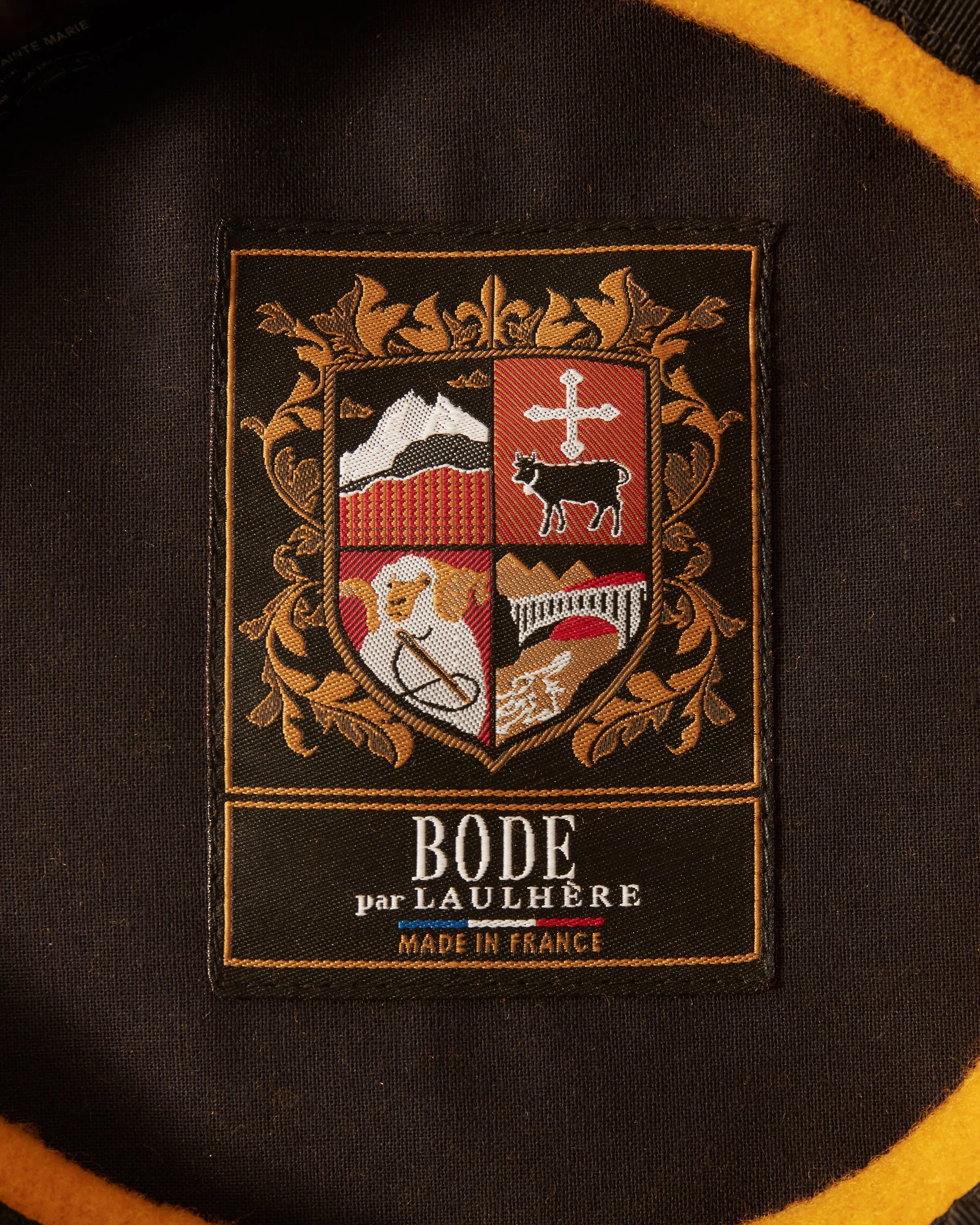 Twisted Piping Beret - Golden sold by BODE product image thumbnail 3