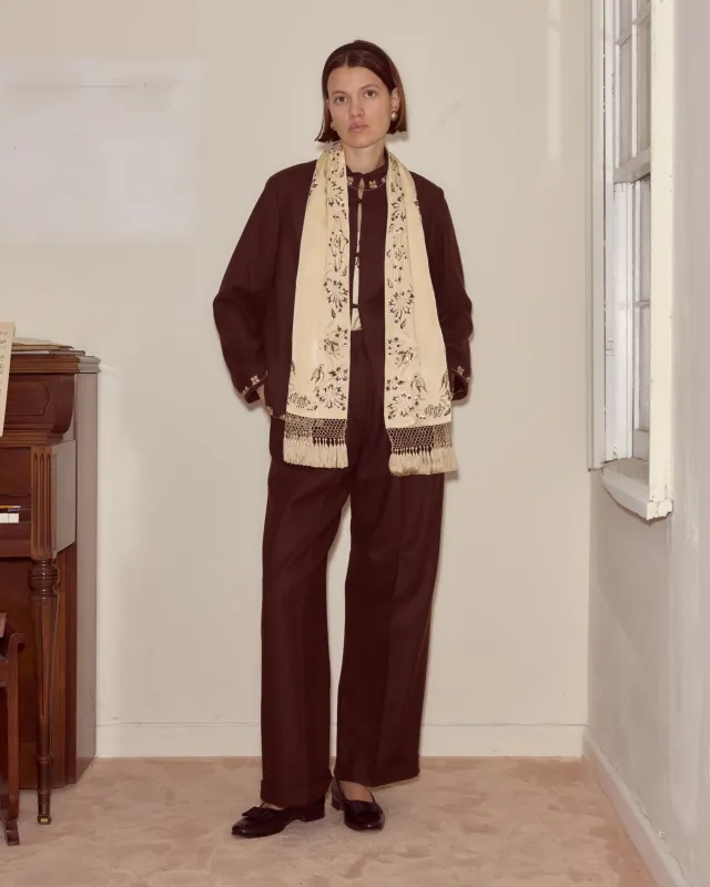 Phantasm Fringe Scarf sold by BODE