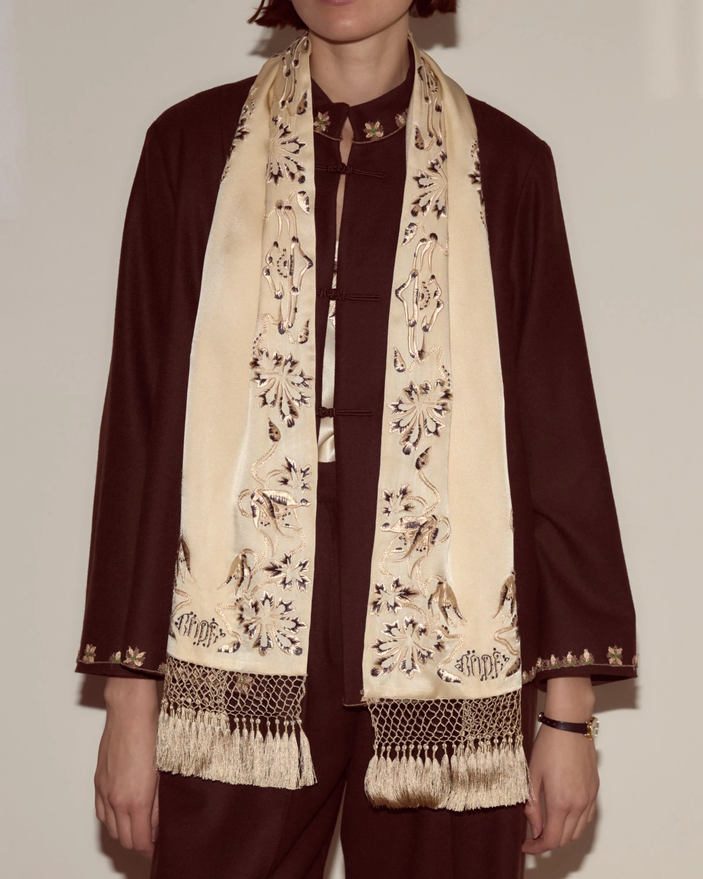 Phantasm Fringe Scarf sold by BODE product image thumbnail 2