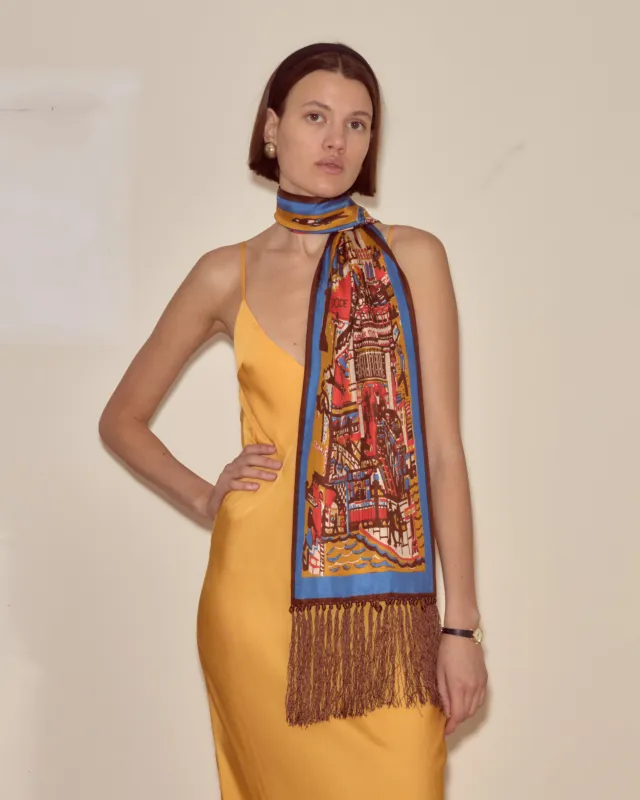 Manhattan Island Scarf sold by BODE