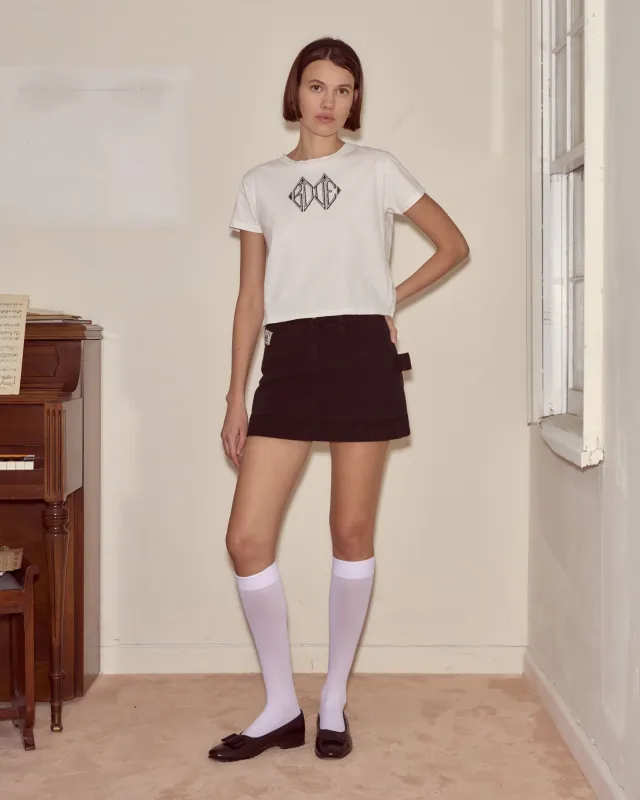 Diamond Monogram Tee sold by BODE