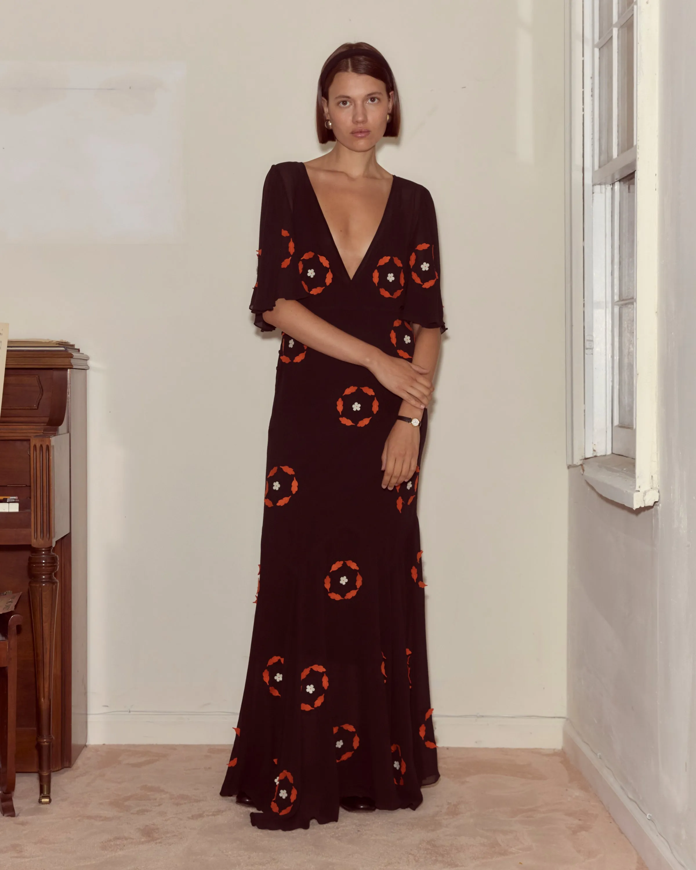 Zoetrope Appliqué Dress sold by BODE product image thumbnail 4