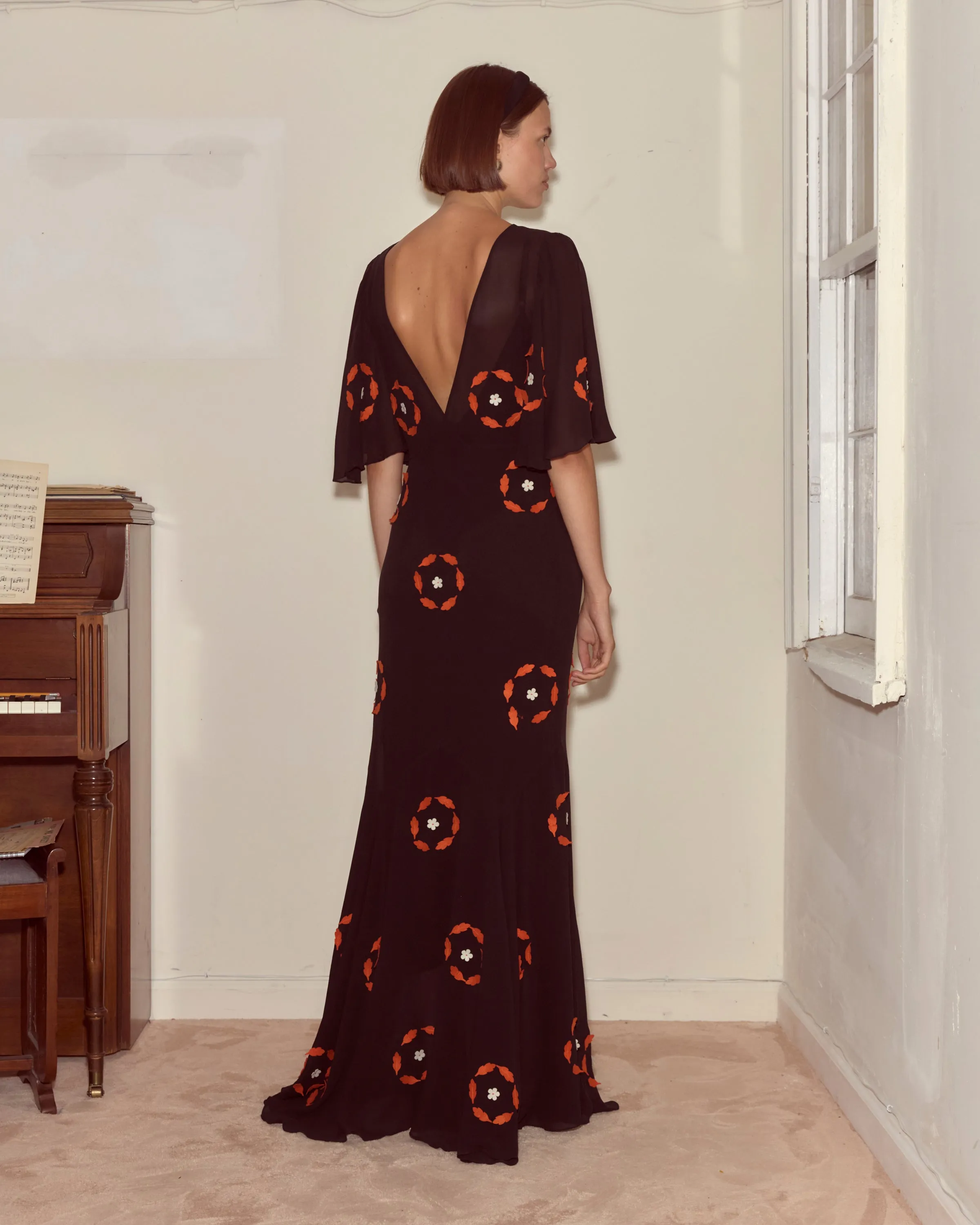 Zoetrope Appliqué Dress sold by BODE product image thumbnail 3