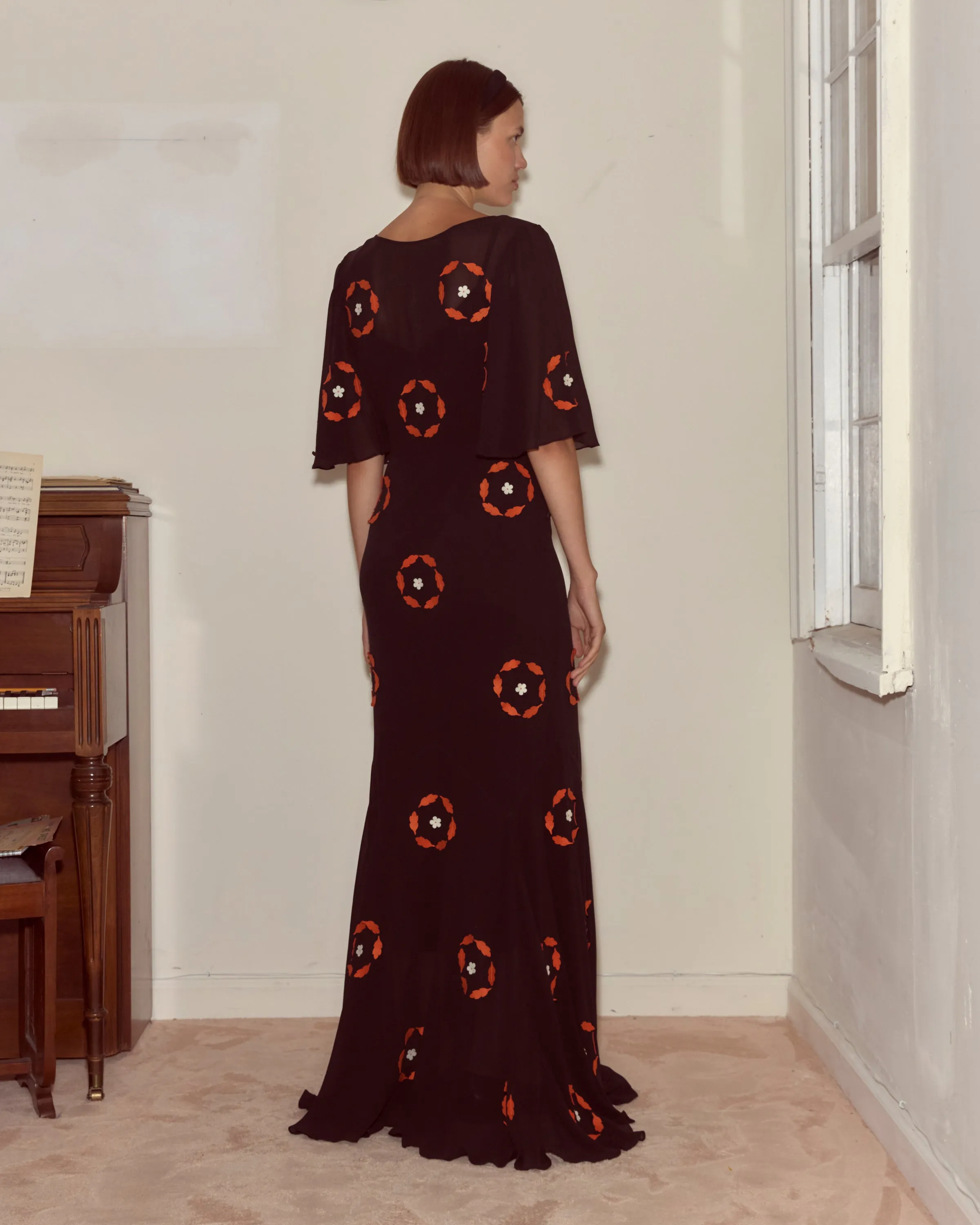 Zoetrope Appliqué Dress sold by BODE product image thumbnail 5
