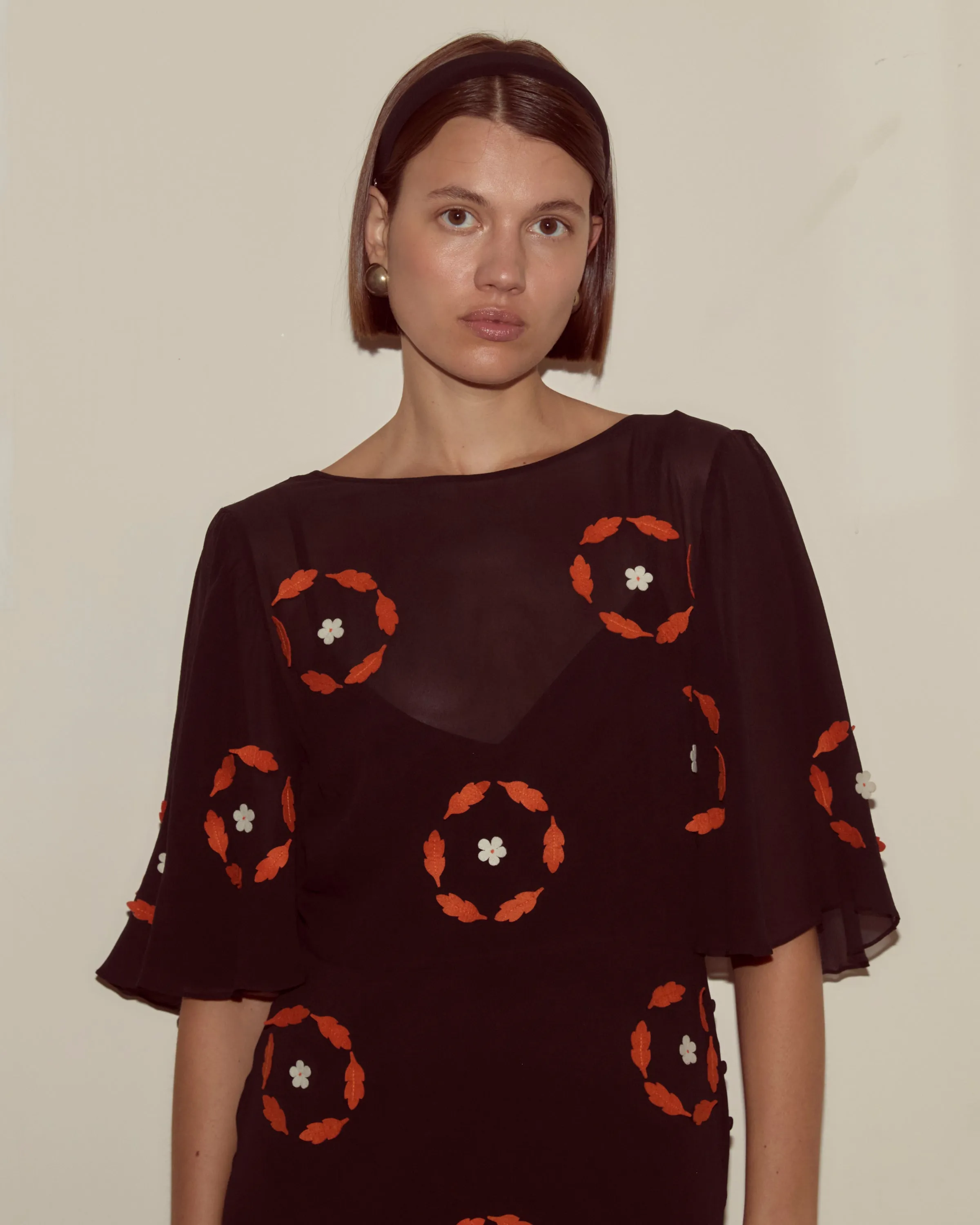 Zoetrope Appliqué Dress sold by BODE product image thumbnail 2