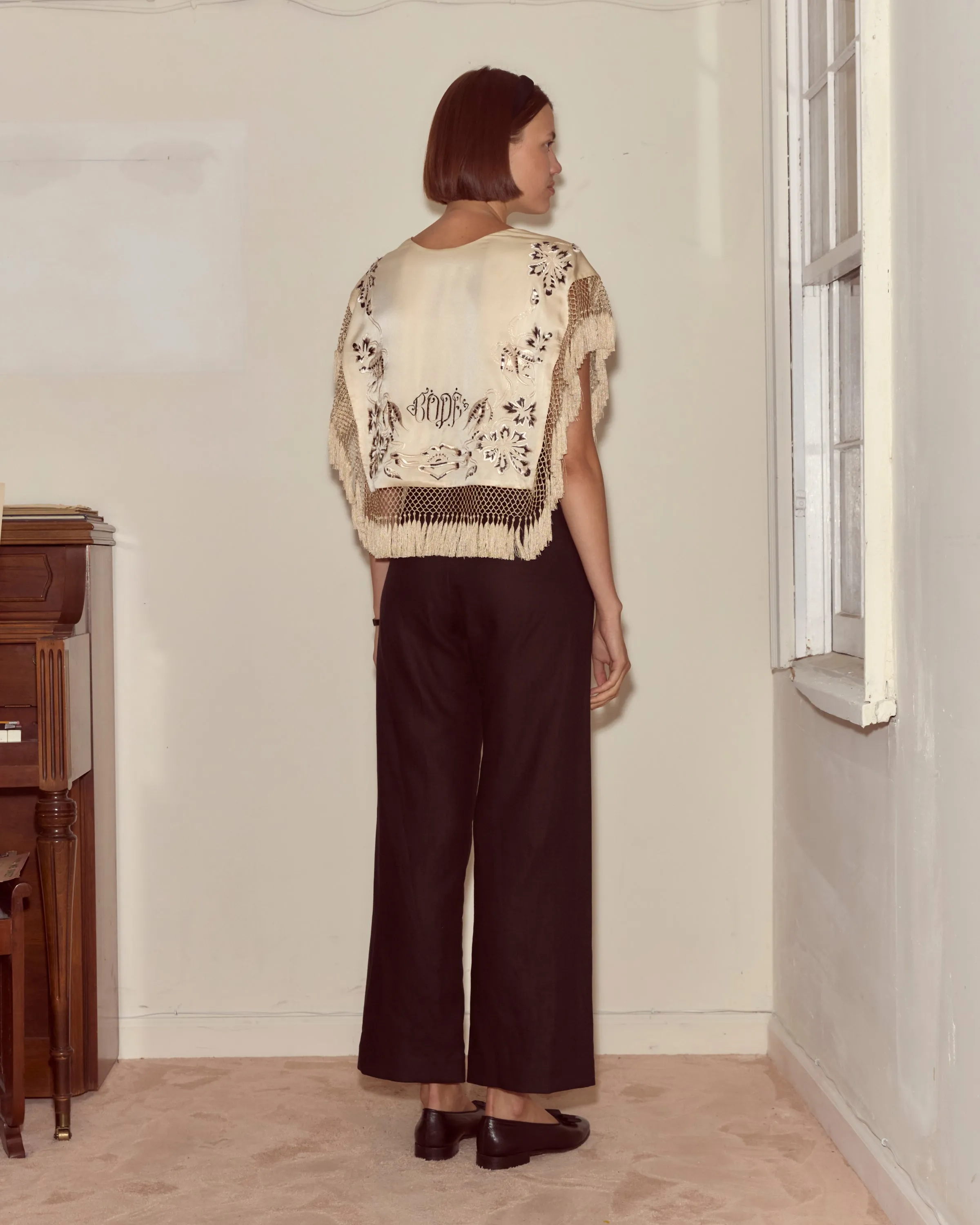 Phantasm Fringe Shawl sold by BODE product image thumbnail 3