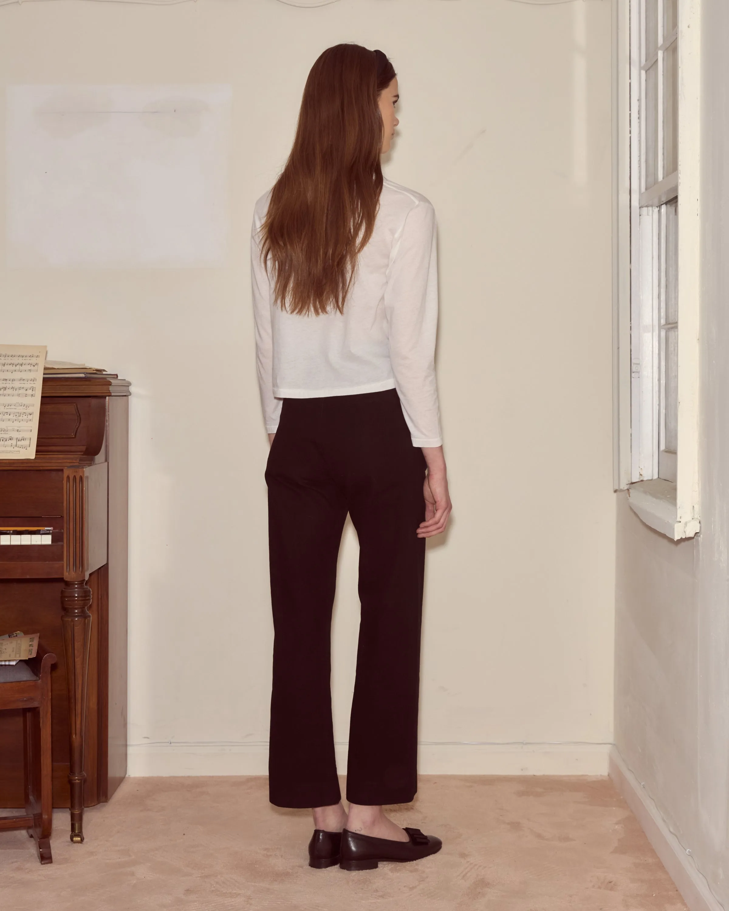 Cheval Long Sleeve Tee sold by BODE product image thumbnail 3