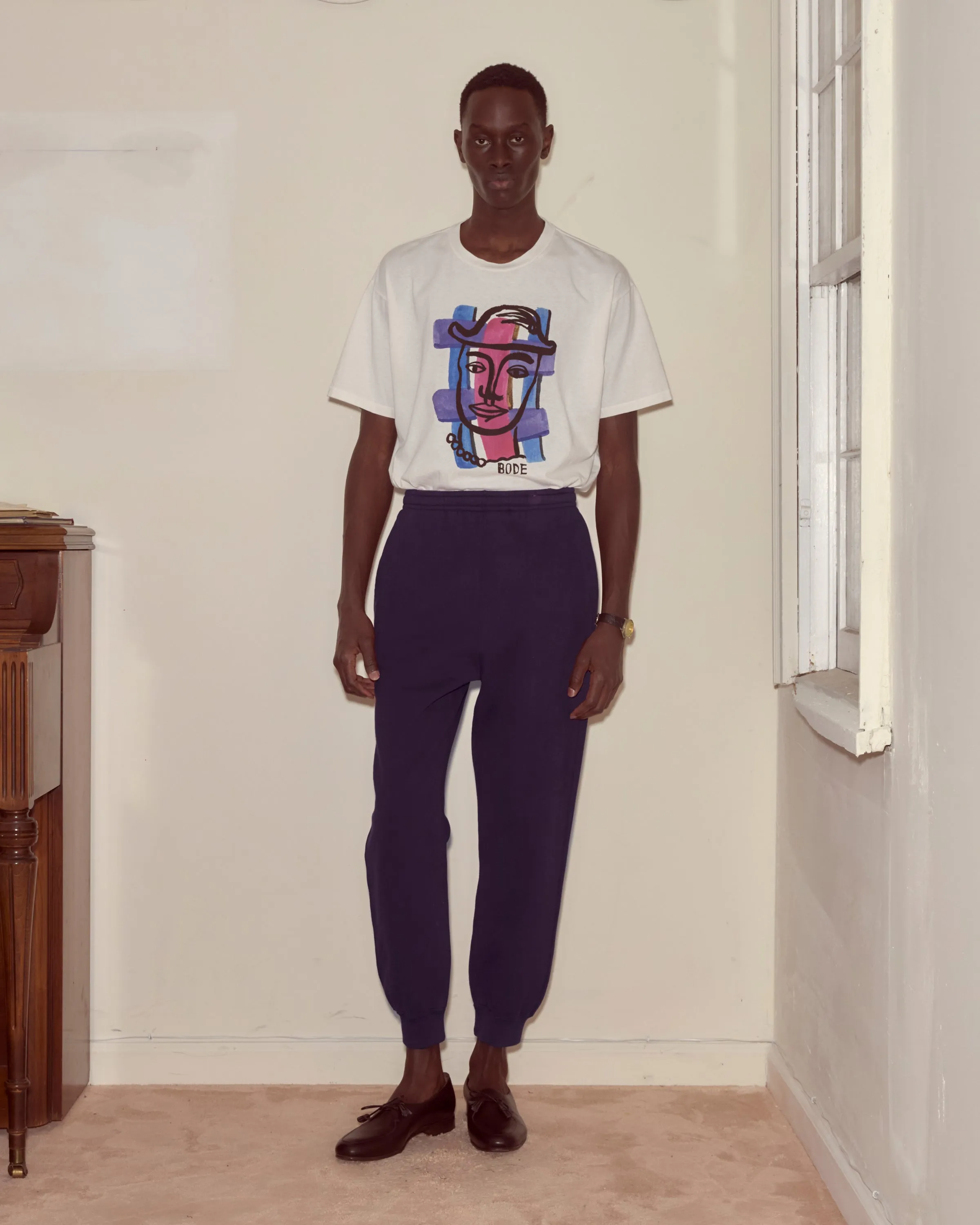 Joggers - Dark Purple sold by BODE