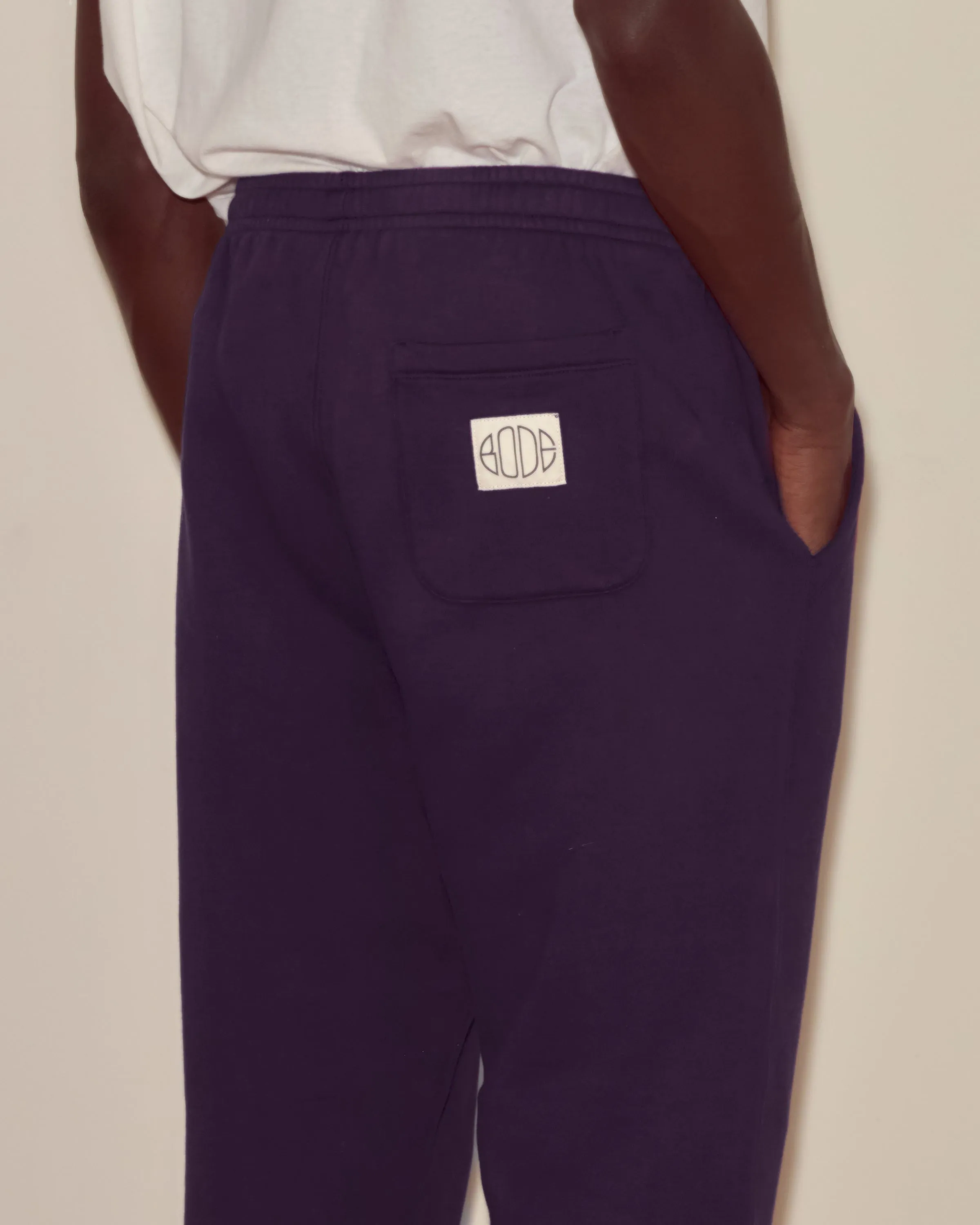 Joggers - Dark Purple sold by BODE product image thumbnail 4