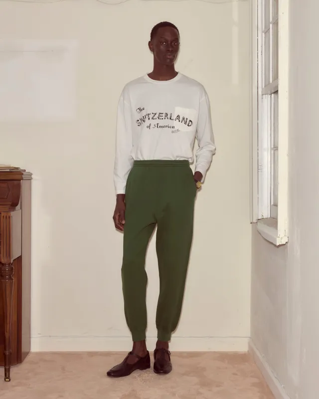 Joggers - Dark Green sold by BODE