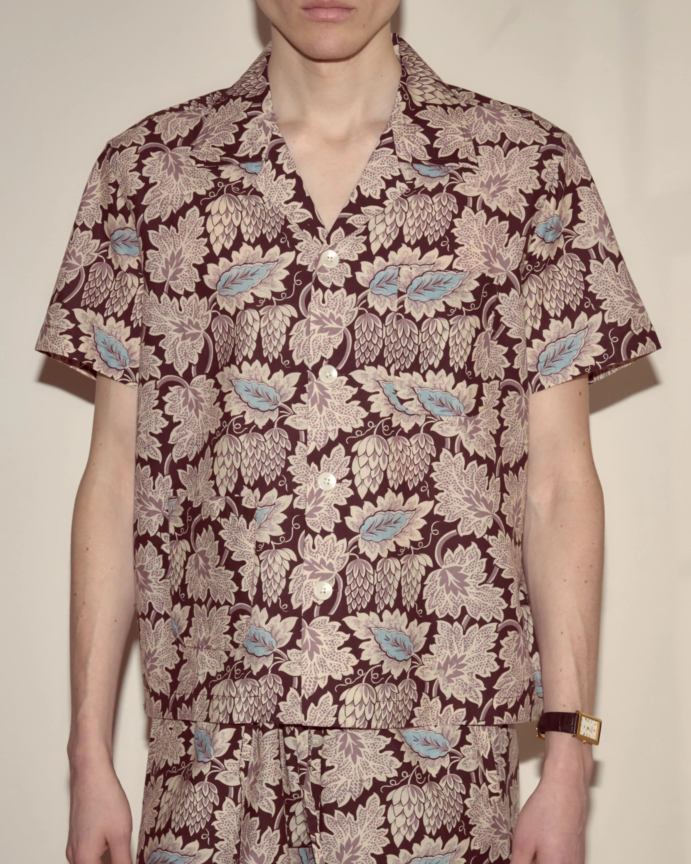 Wisteria Short Sleeve Shirt sold by BODE product image thumbnail 2