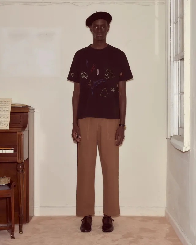 Embroidered Field Guide Tee sold by BODE