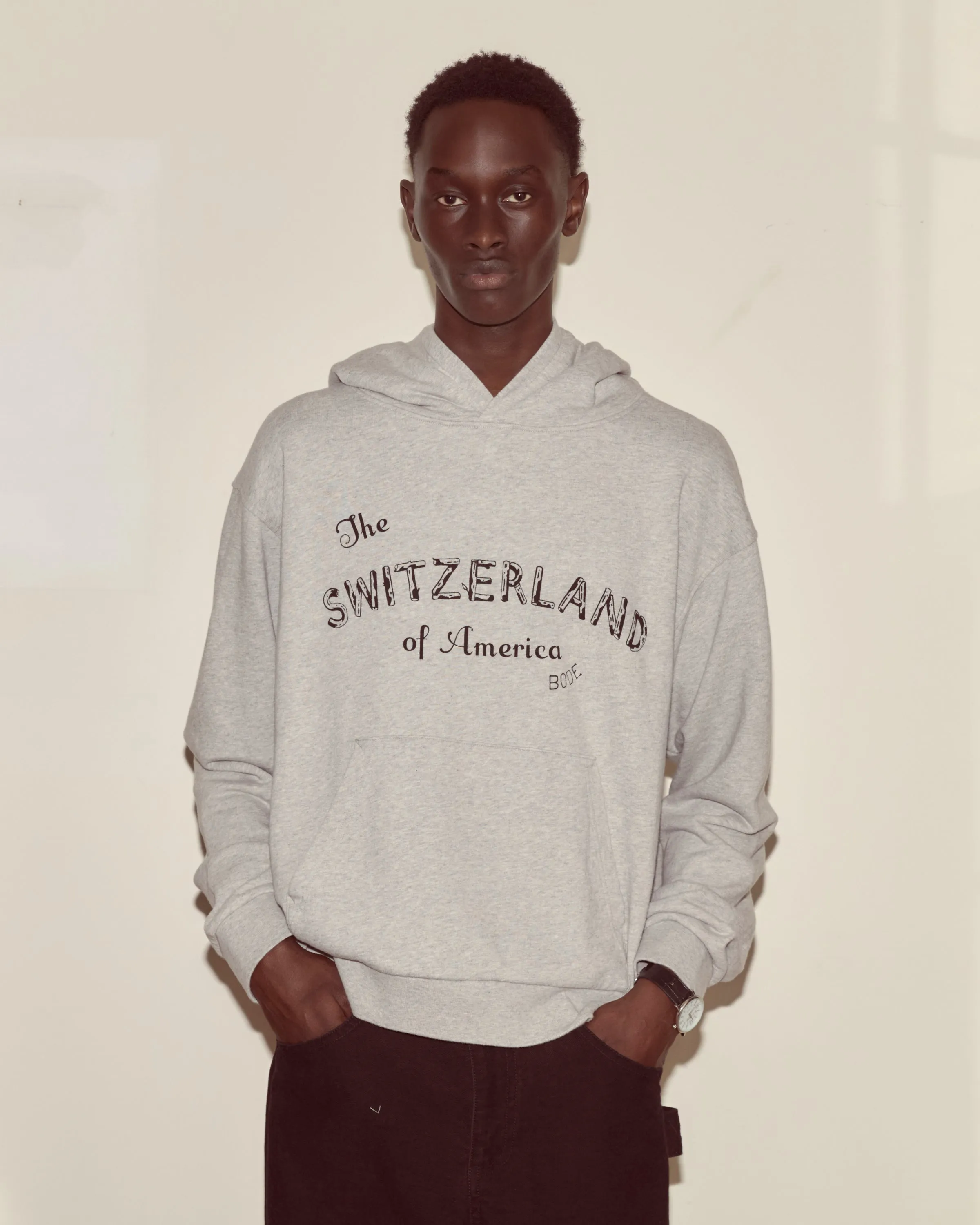 Campground Hoodie sold by BODE