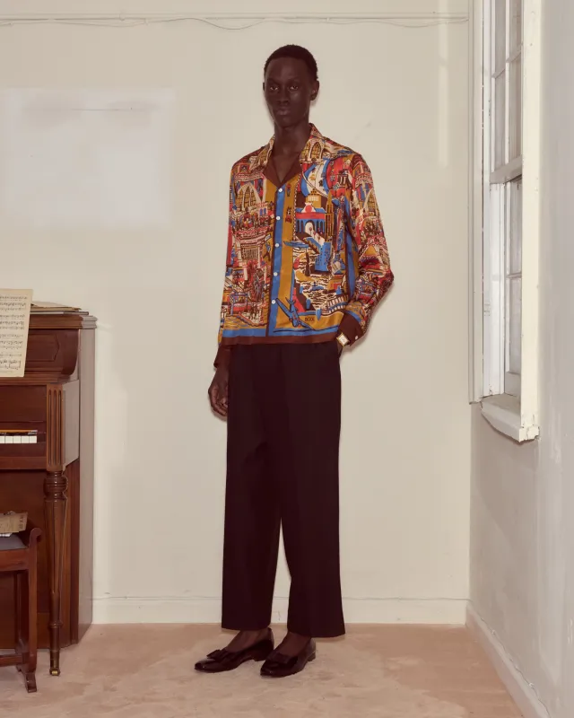 Manhattan Island Long Sleeve Shirt sold by BODE