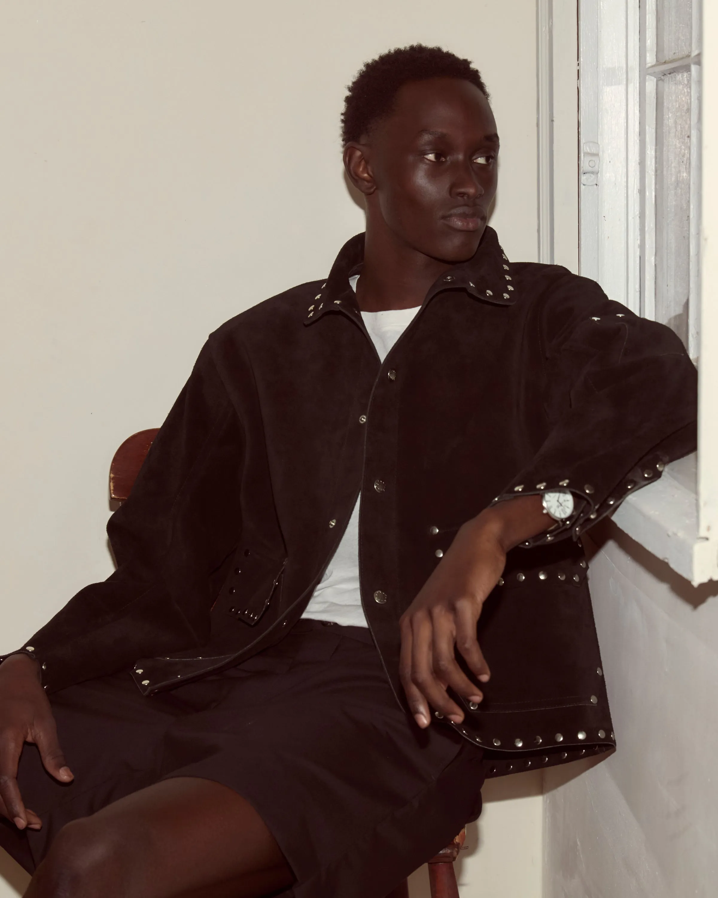 Studded Welding Jacket - Black sold by BODE product image thumbnail 2