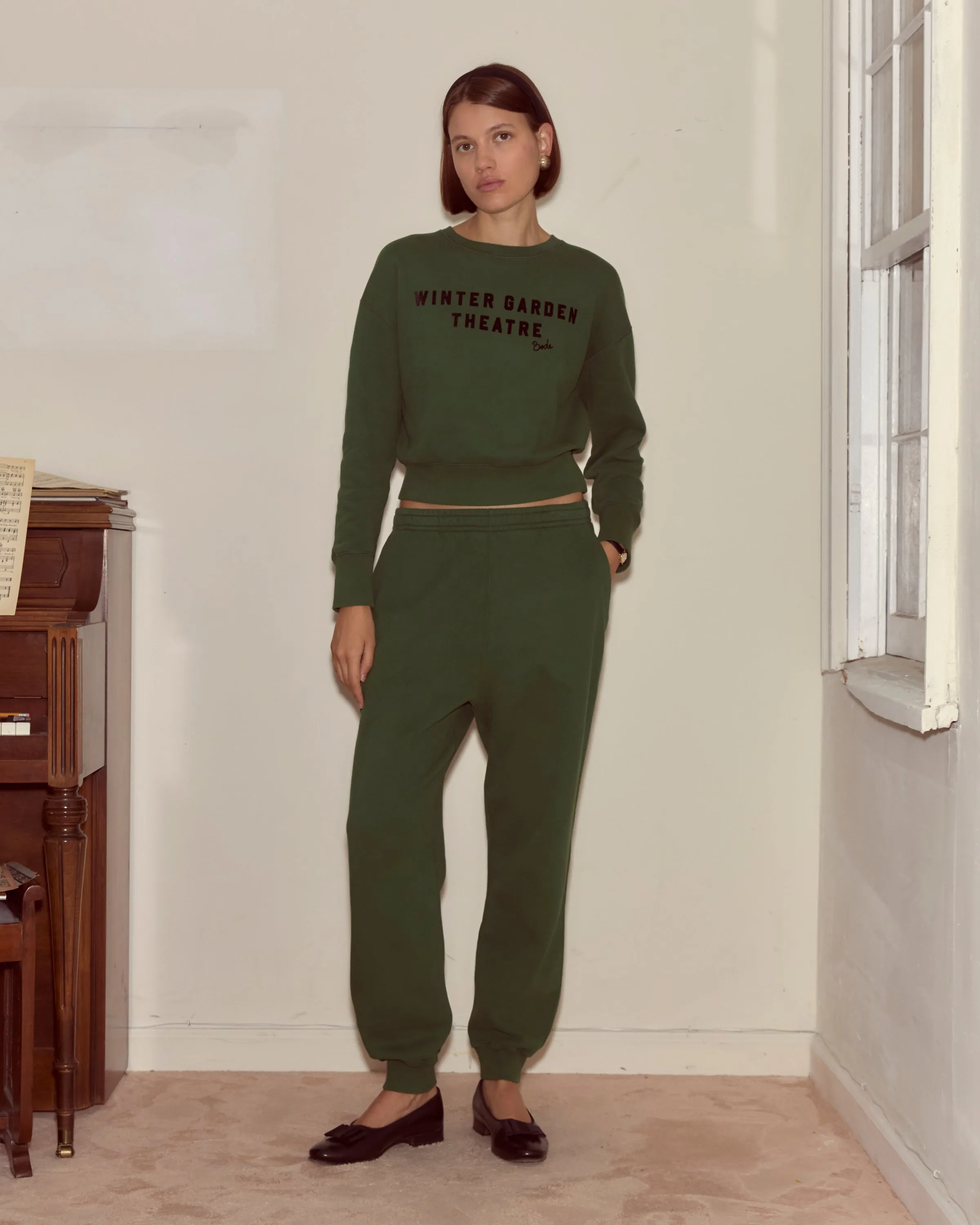 Joggers - Dark Green sold by BODE