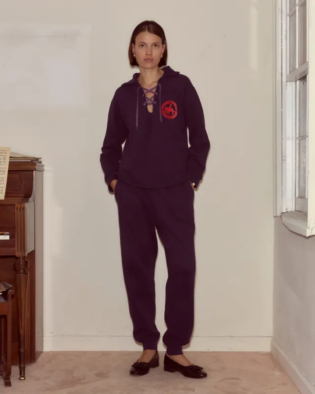 Joggers - Dark Purple sold by BODE