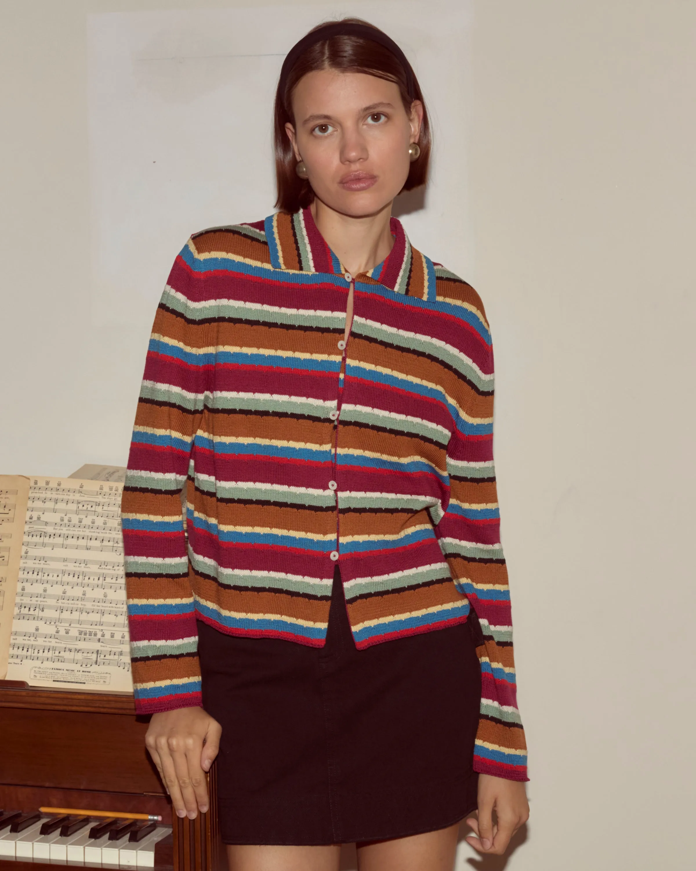 Starkey Cardigan sold by BODE