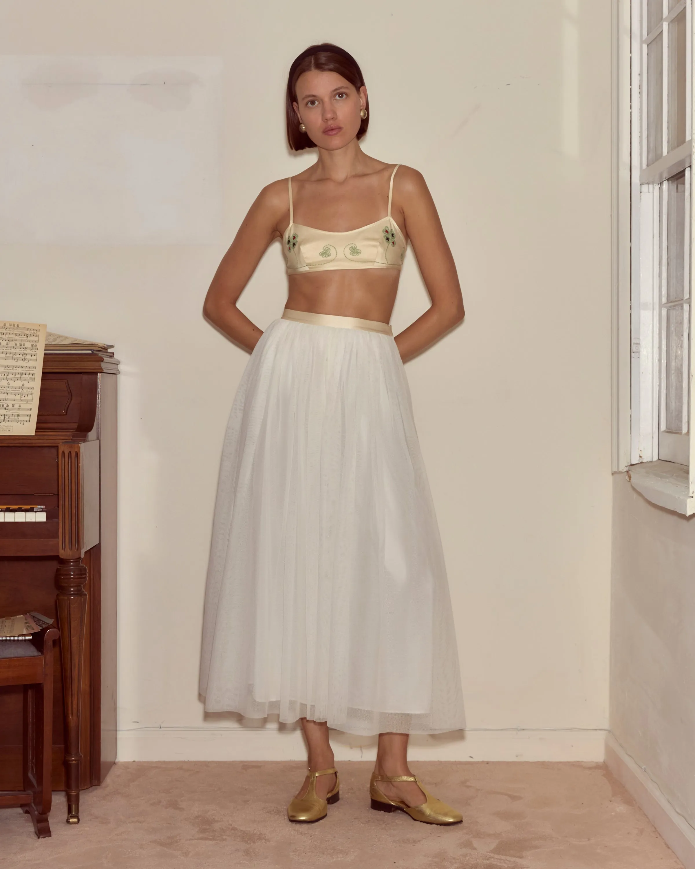 Tulle Tea Skirt sold by BODE