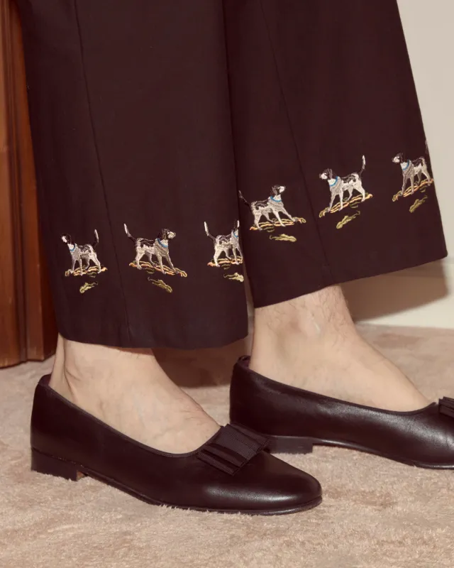 Pointer Side-Buckle Trousers made by BODE