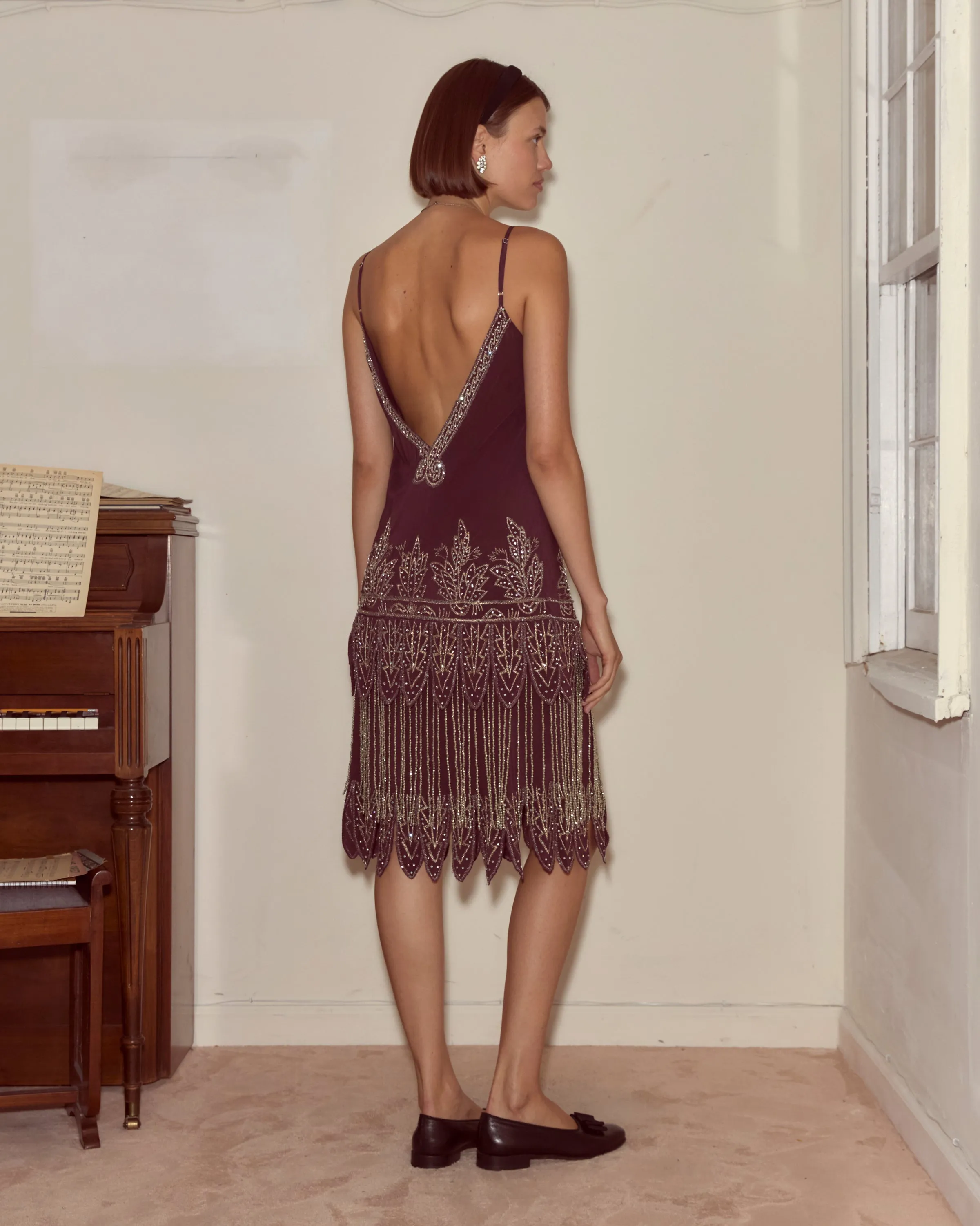 Beaded Epoque Dress sold by BODE product image thumbnail 3