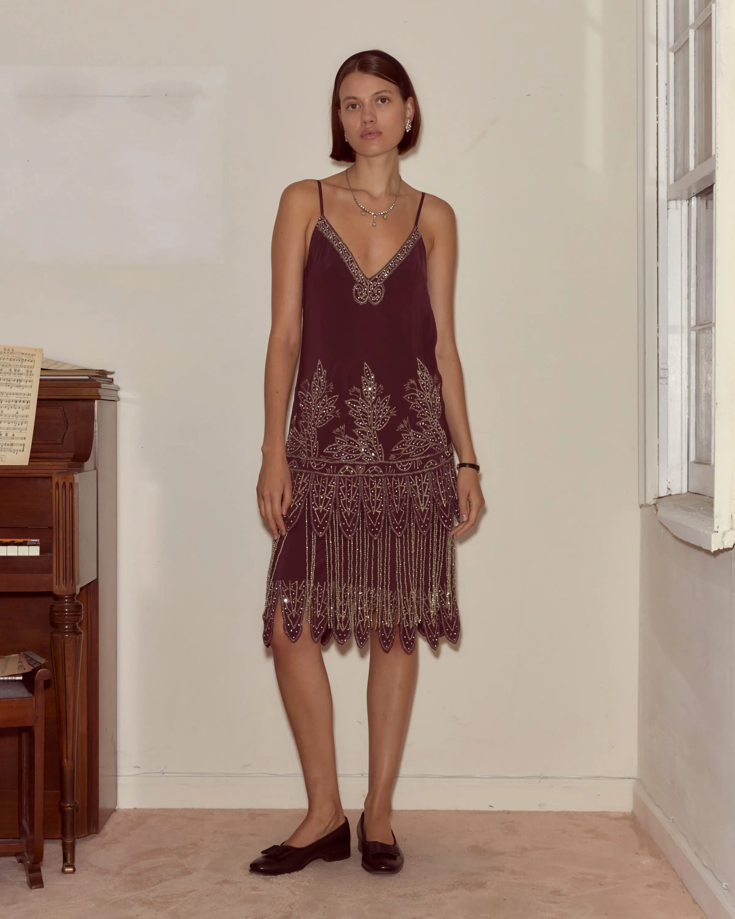 Beaded Epoque Dress sold by BODE product image thumbnail 2