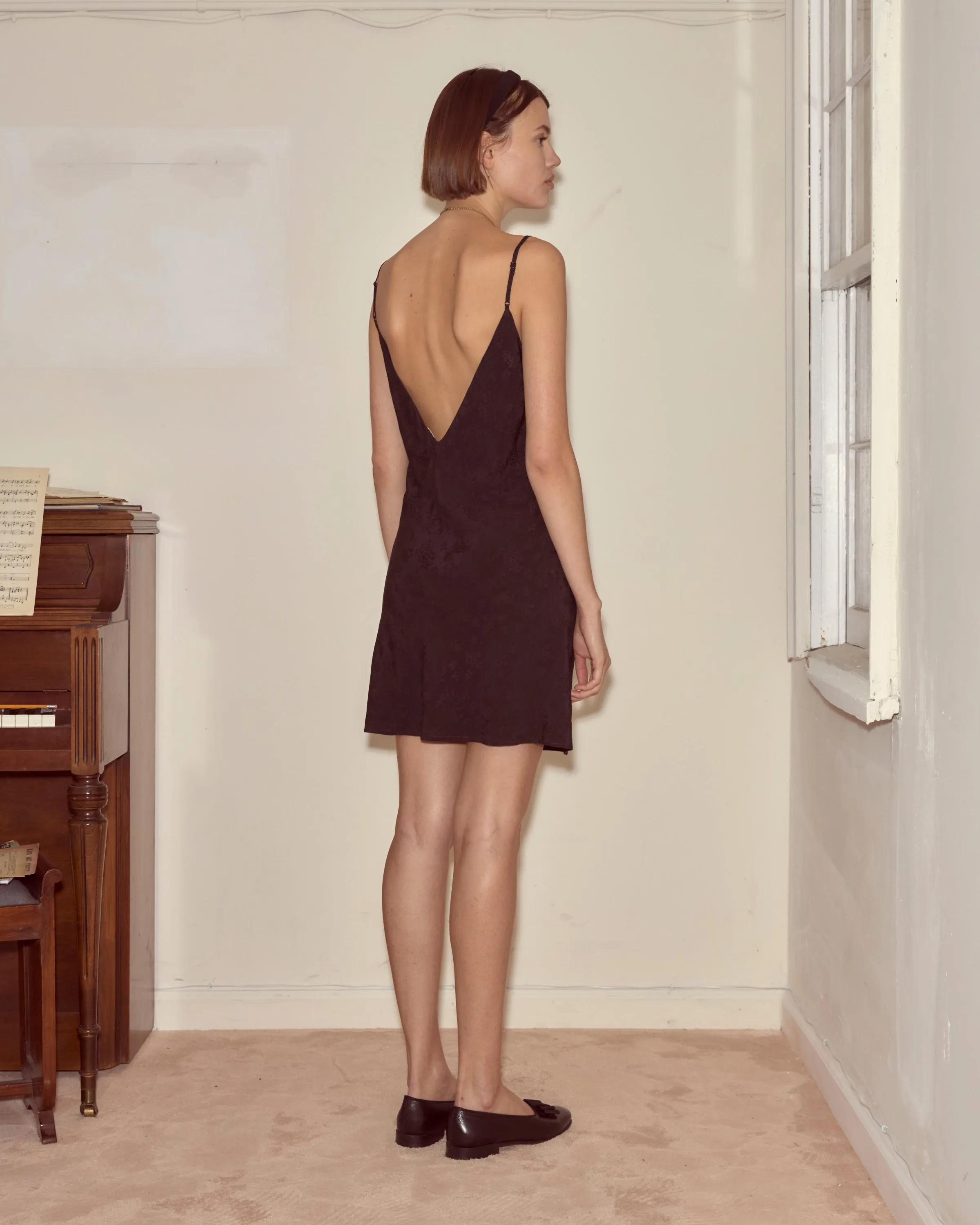 Moonflower Jacquard Short Slip sold by BODE product image thumbnail 3